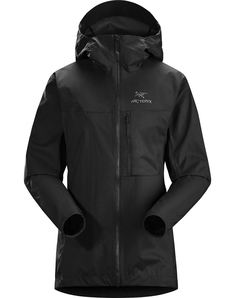 Arc'teryx Squamish Hoody Jacket Womens - Black