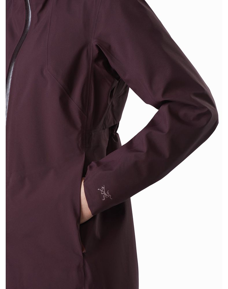 Arc'teryx Codetta Cinch Coat Womens - Purple