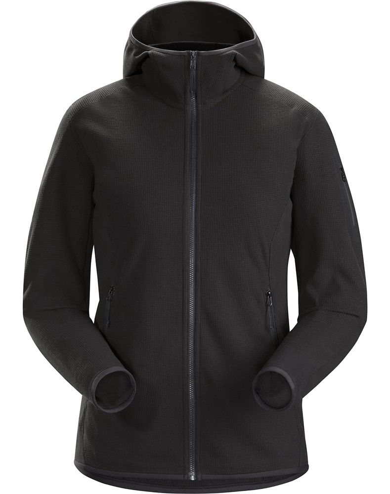 Arc'teryx Delta LT Hoodie Womens - Black