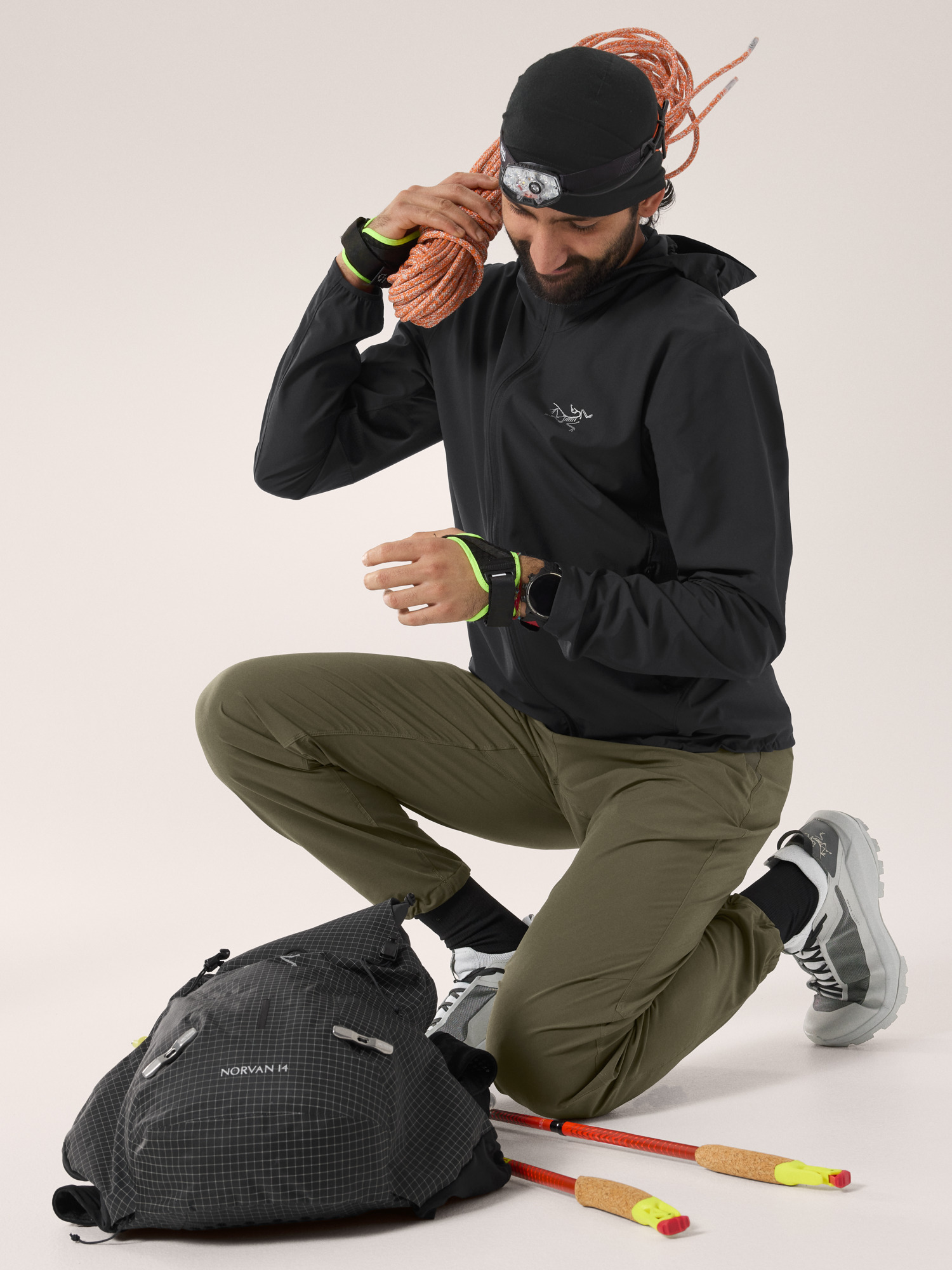 Incendo Hybrid Hoody Men's