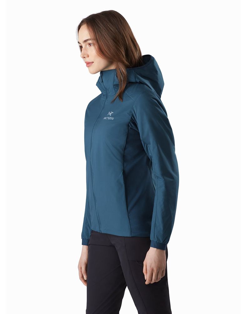 Arc'teryx Atom LT Hoody Jacket Womens - Blue