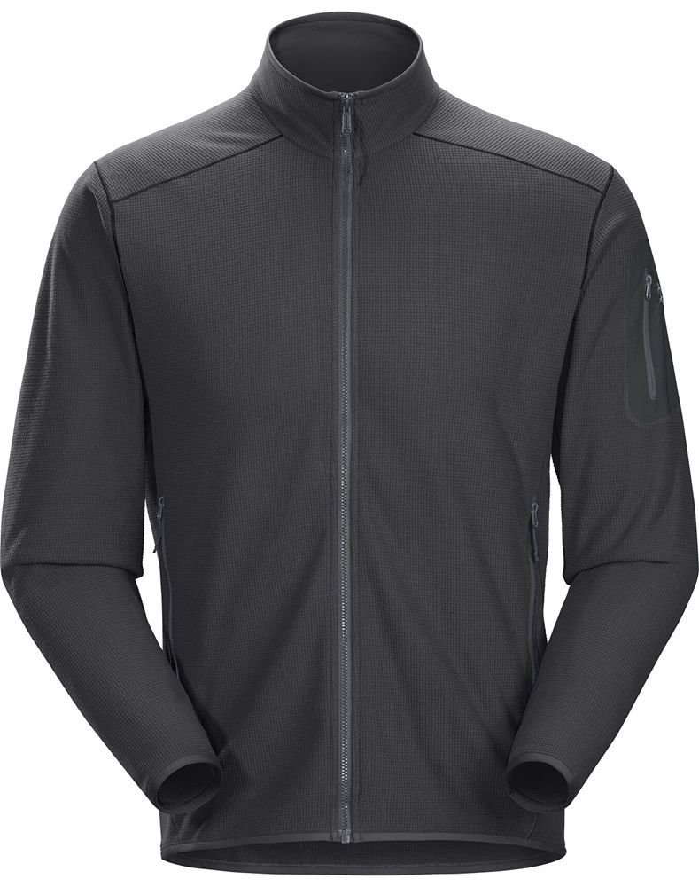 Arc'teryx Delta LT Fleece Jacket Mens - Grey