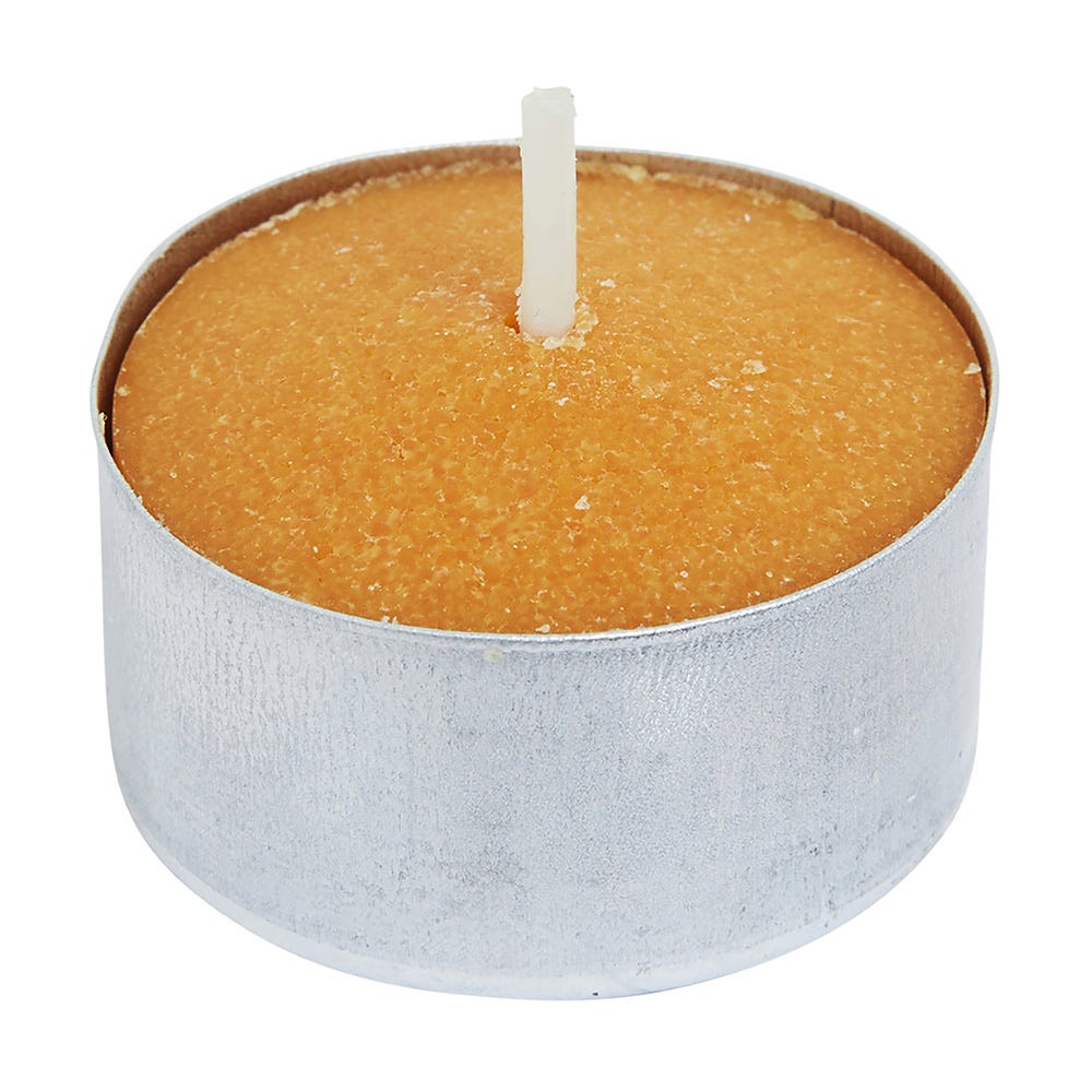 Vanilla Caramel Scented Tealight Candles (10 Pack)