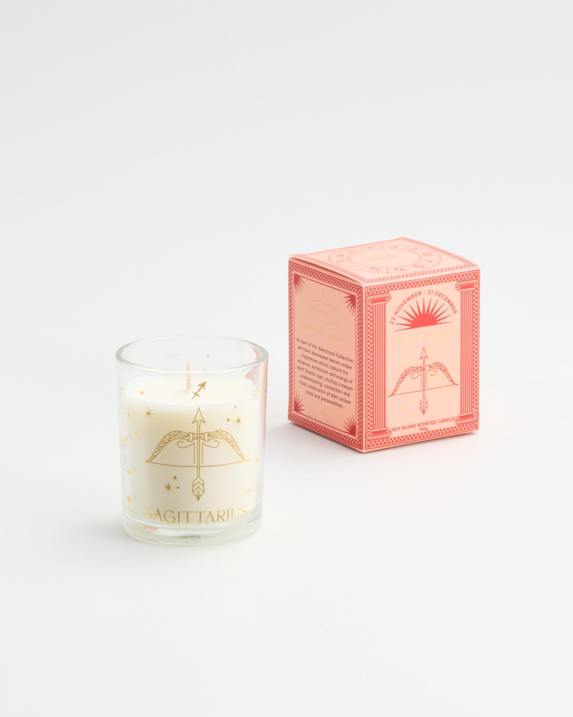Sagittarius Soy Blend Scented Candle 100g