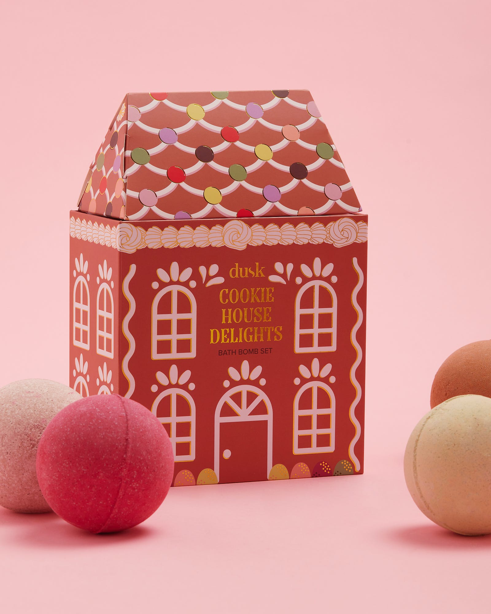 Bath Bomb House 4 Pack