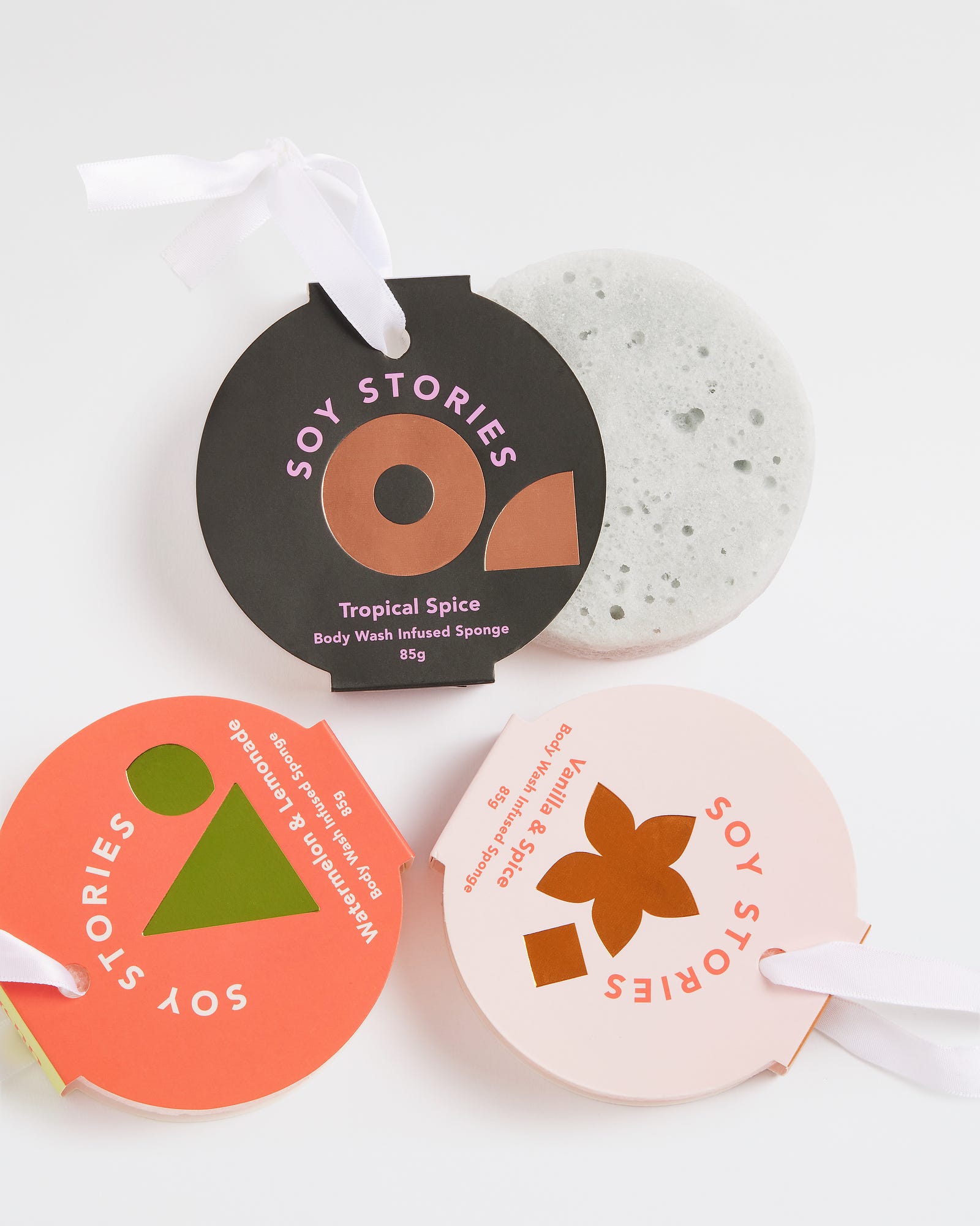 Tropical Spice Body Scent Sponge Soy Stories