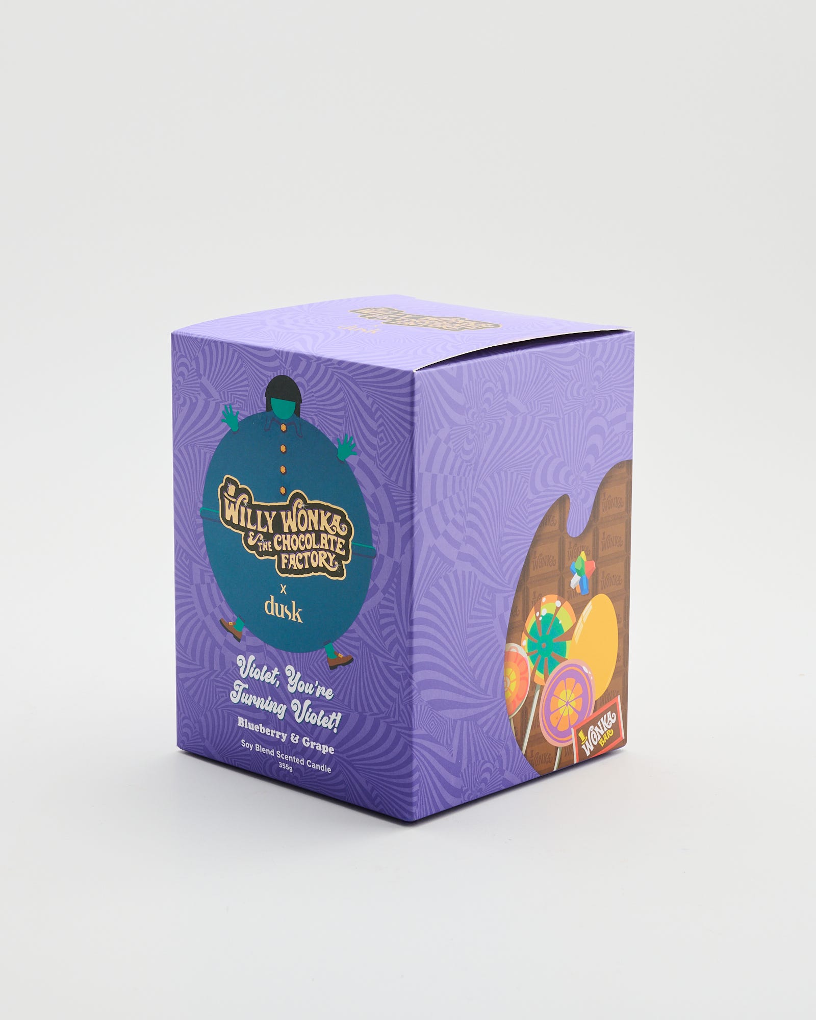 Violet, You're Turning Violet! Soy Blend Scented Candle 355g