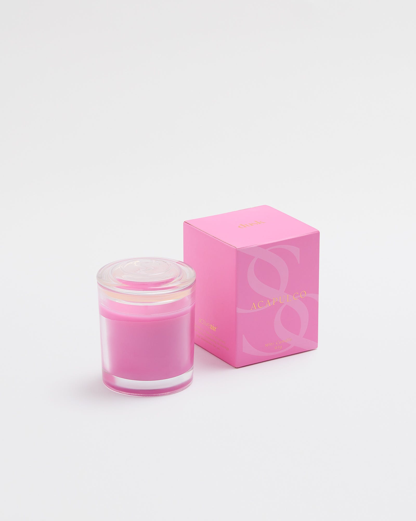 Guava & Strawberry Acapulco Mini Scented Candle