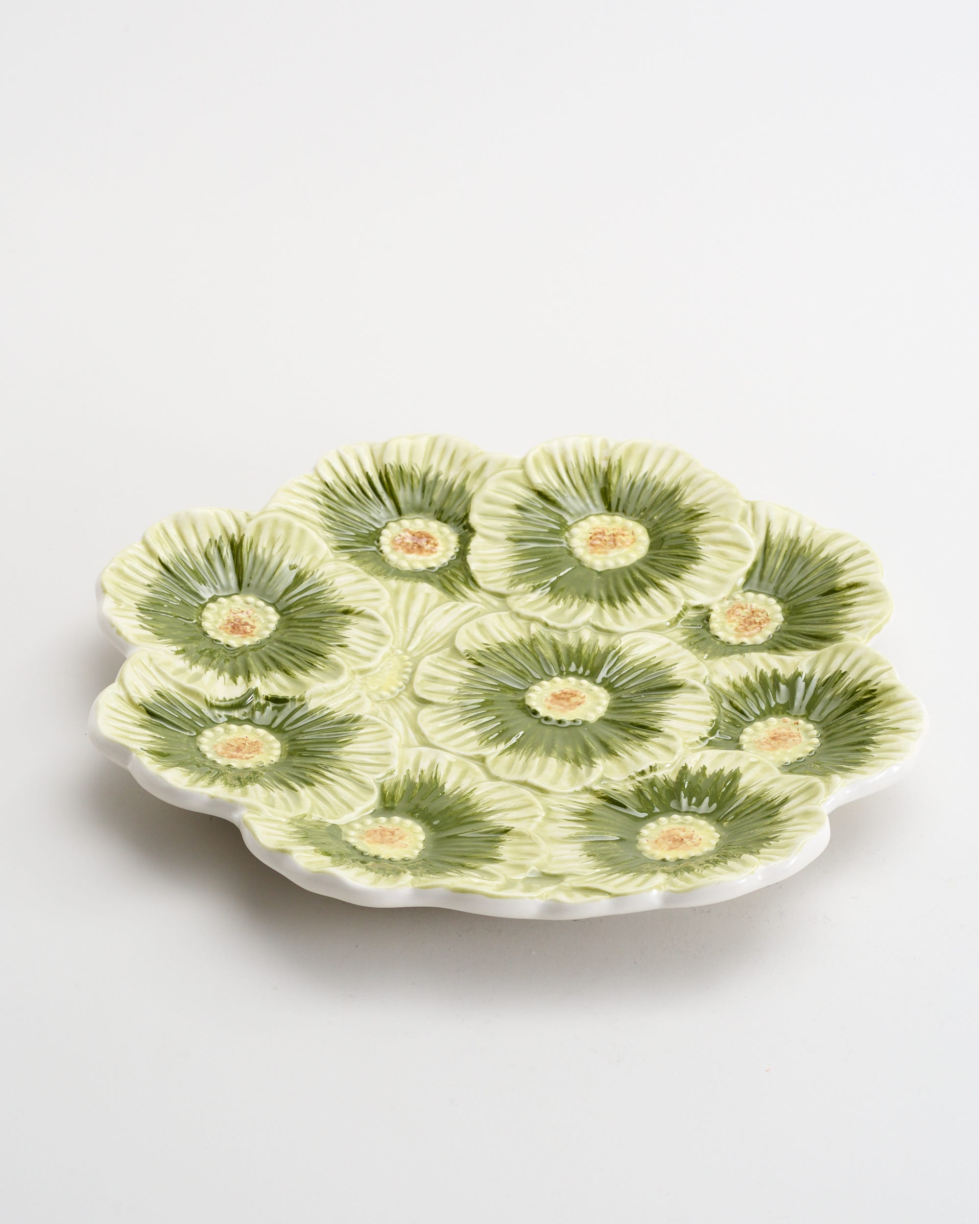 Green Cabbage Side Plate 21cm