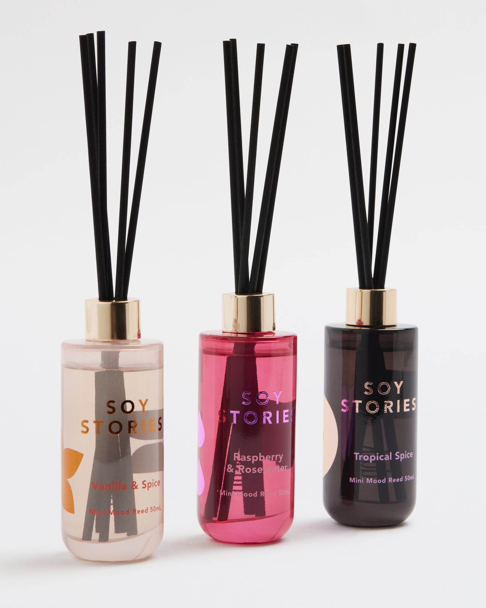 Soy Mini Mood Reed Trio 3 x 50ml