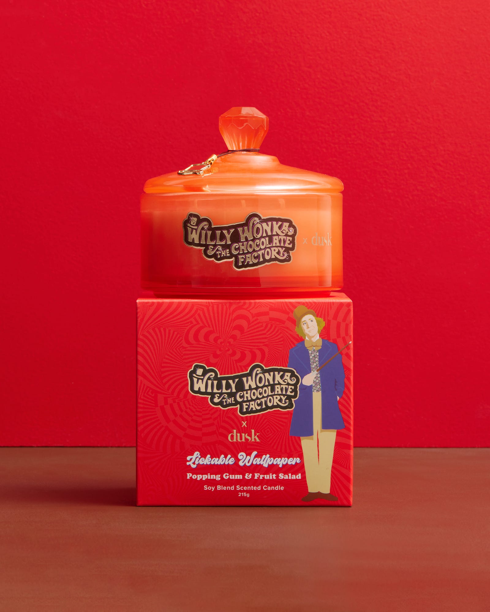 Lickable Wallpaper Soy Blend Scented Candle 215g