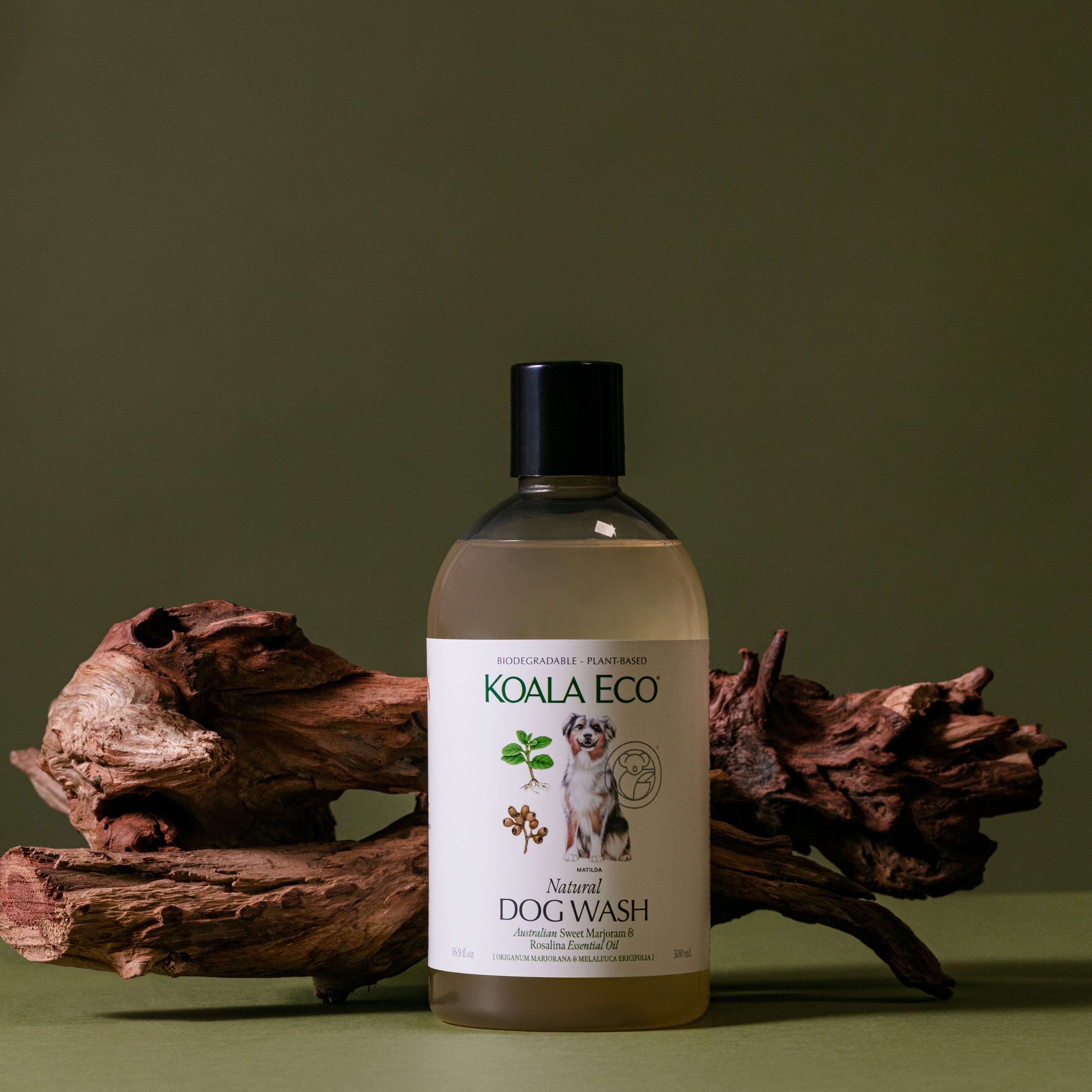 Sweet Marjoram & Rosalina Essential Oil Dog Wash 500ml