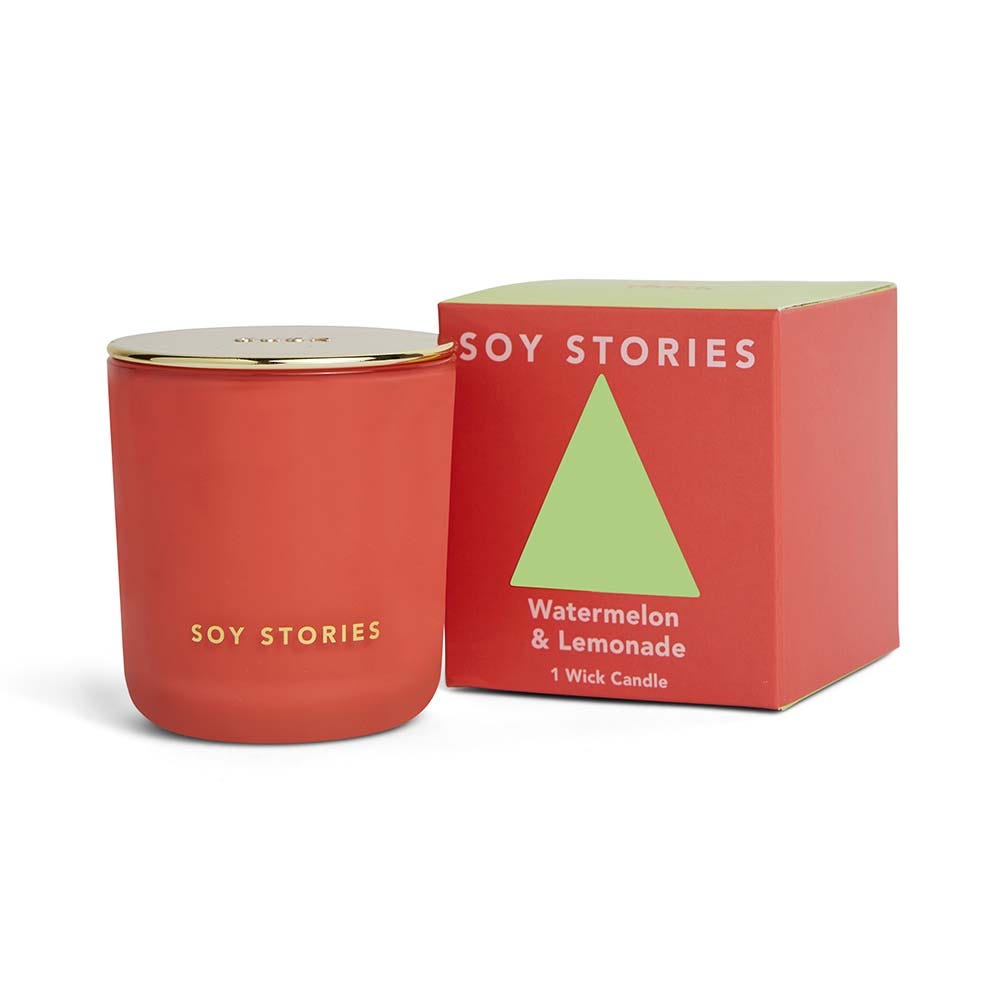 Watermelon & Lemonade 1 Wick Soy Scented Candle