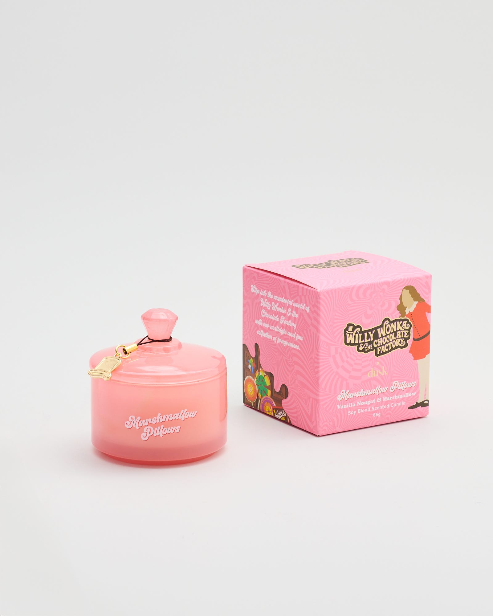 Marshmallow Pillows Soy Blend Scented Candle 65g