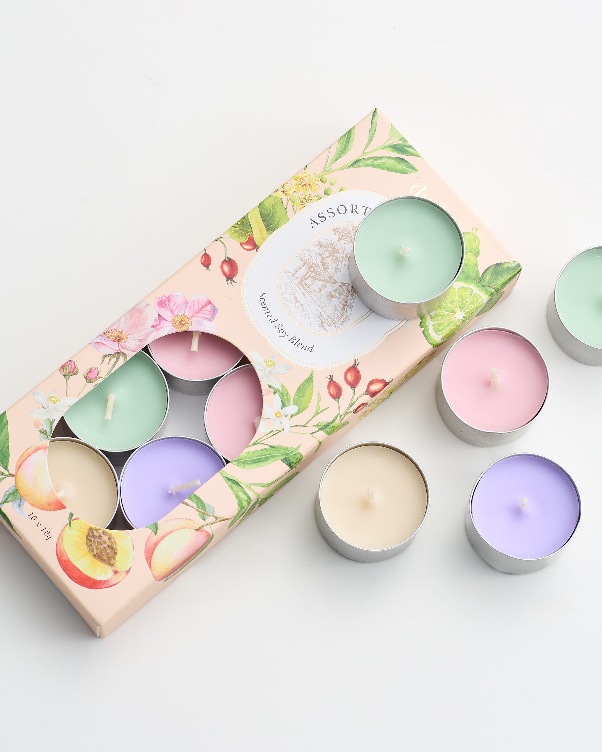 Tea Gardens Assorted Tealights 10PK