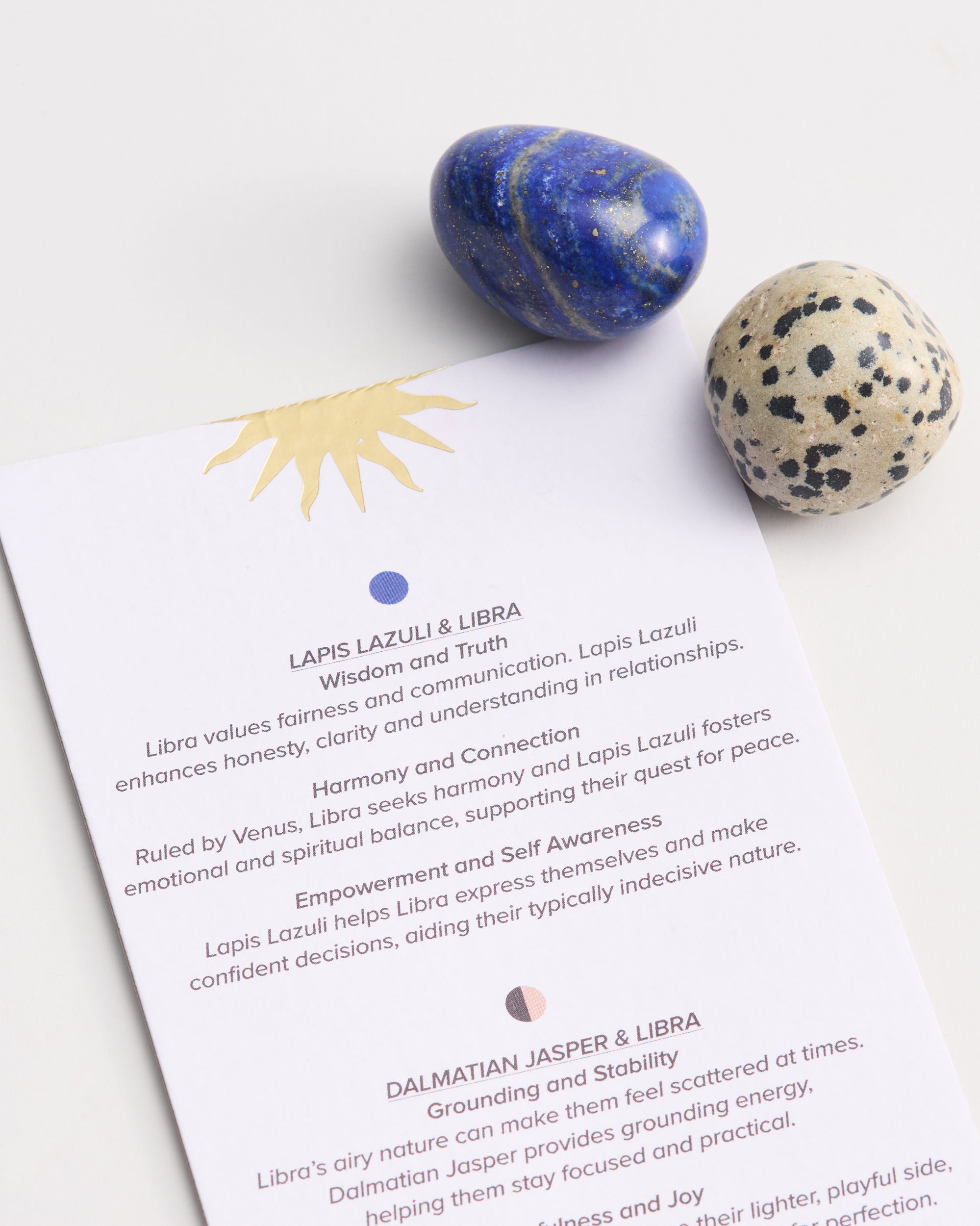 Libra Zodiac Crystal Set