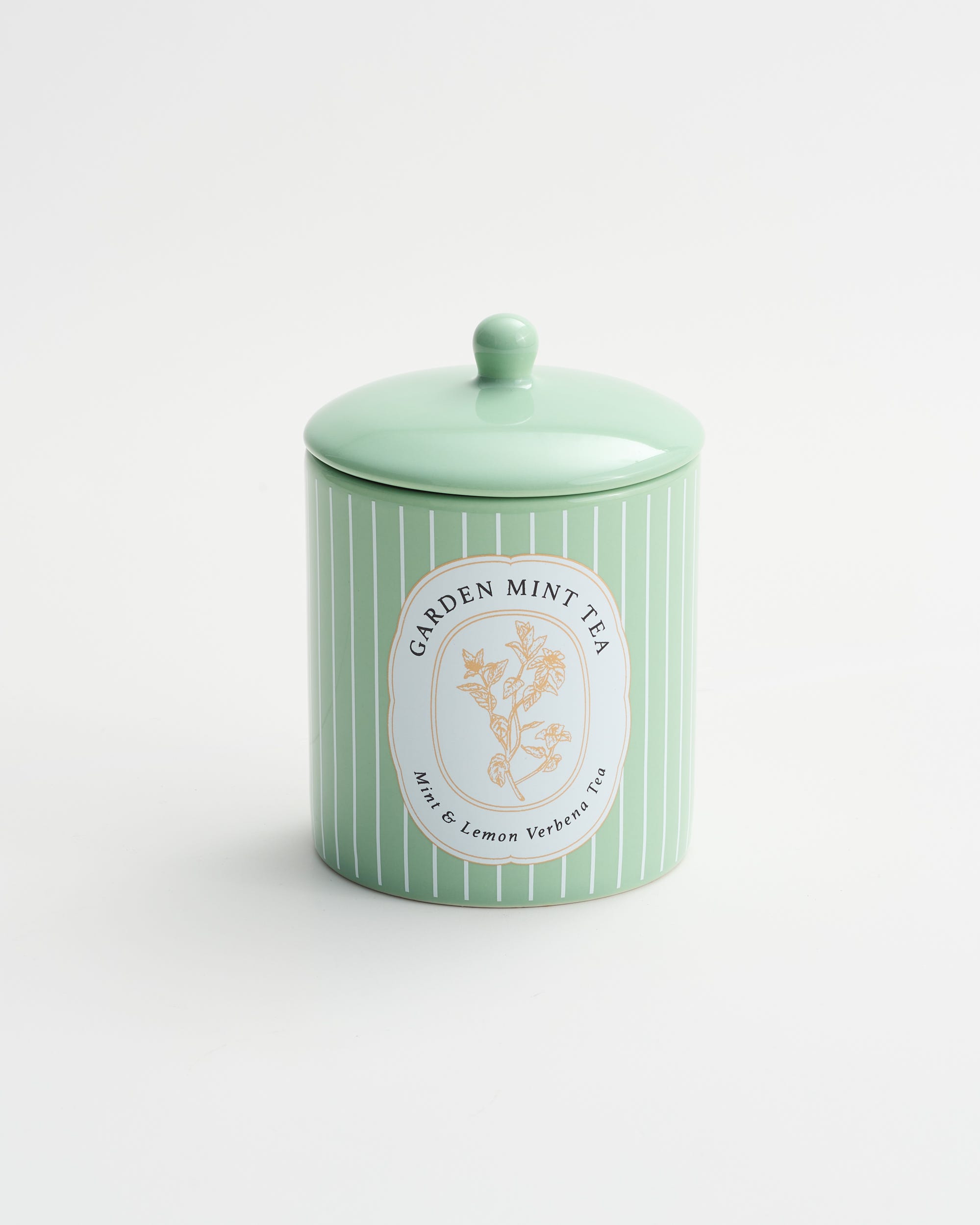 Garden Mint Tea Ceramic Candle 150g