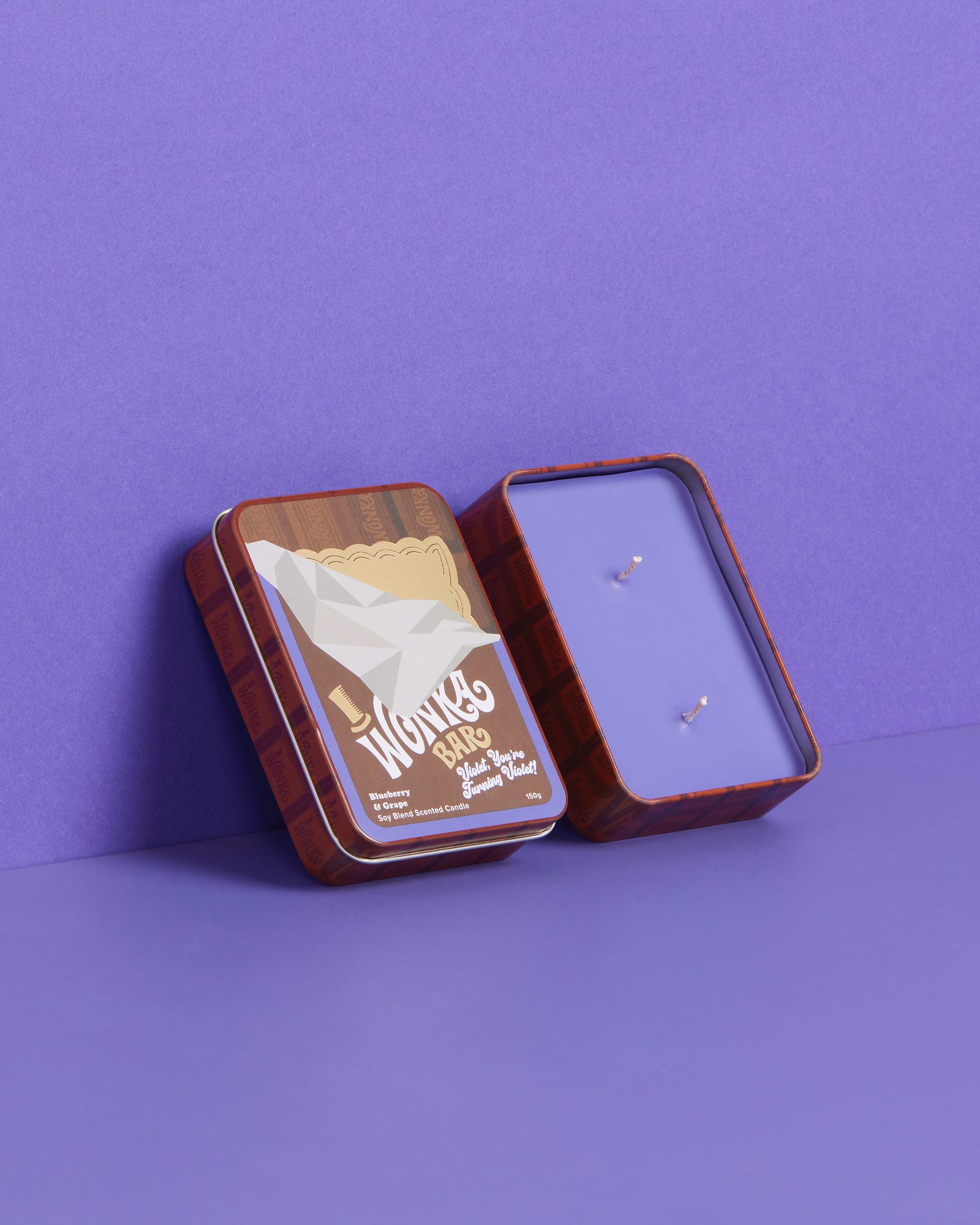 Violet, You're Turning Violet! Soy Blend Scented Candle 150g