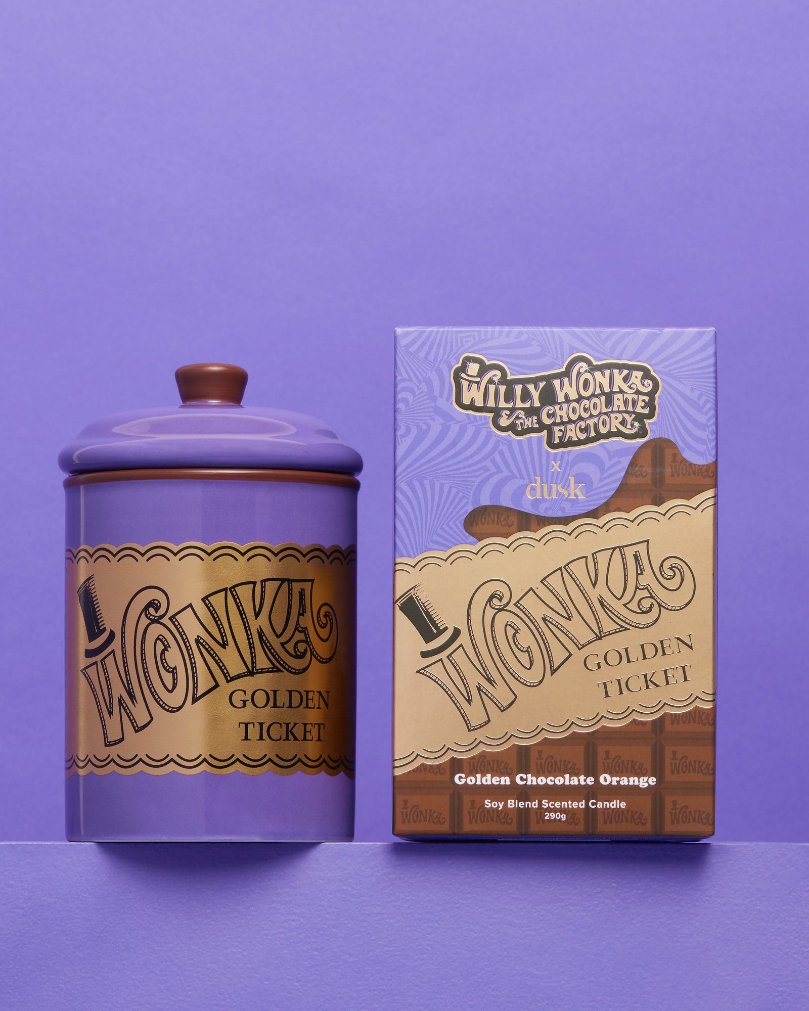 Golden Ticket Soy Blend Scented Candle 290g