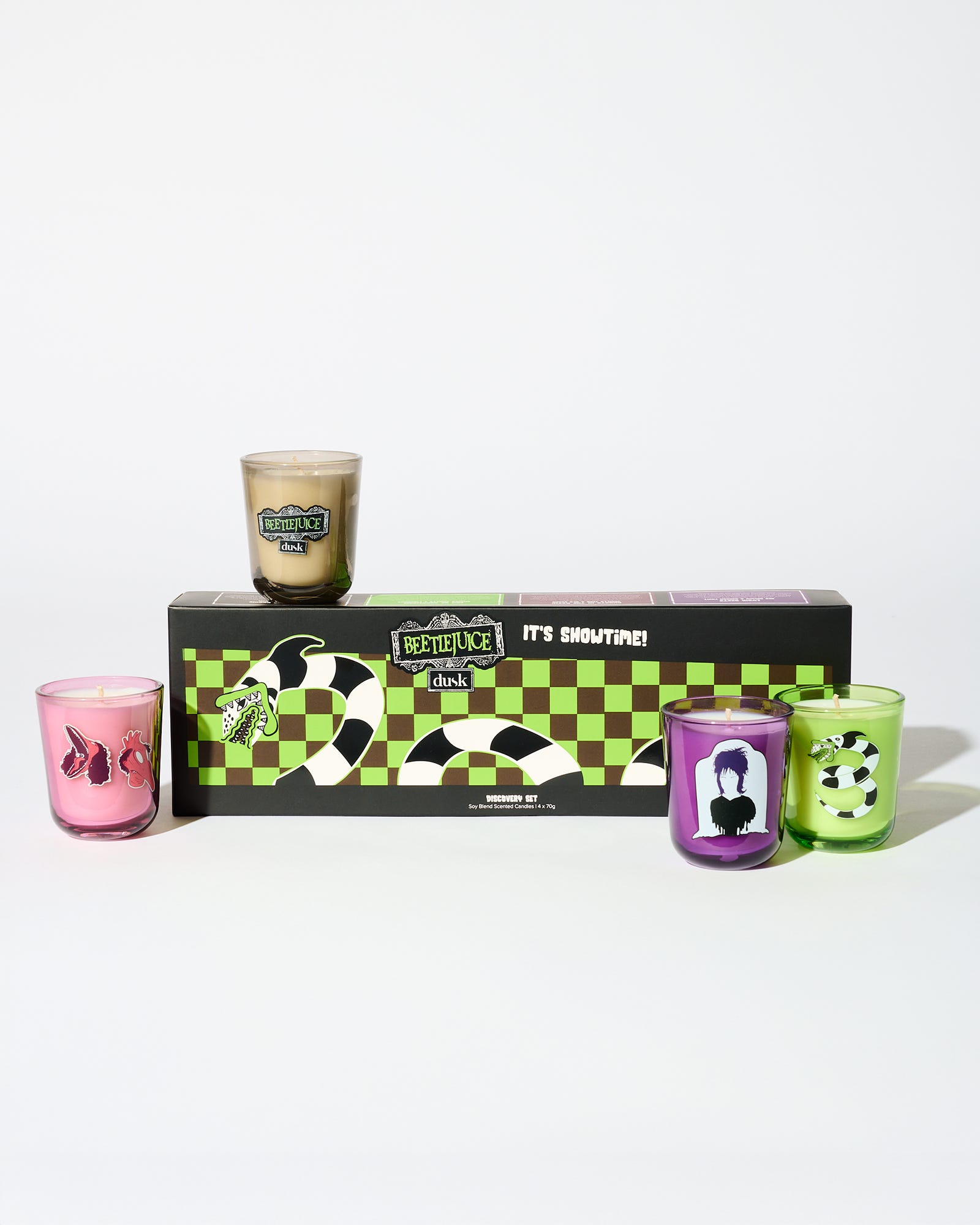 It's Showtime! Discovery Set Soy Blend Scented Candle 4 x 70g