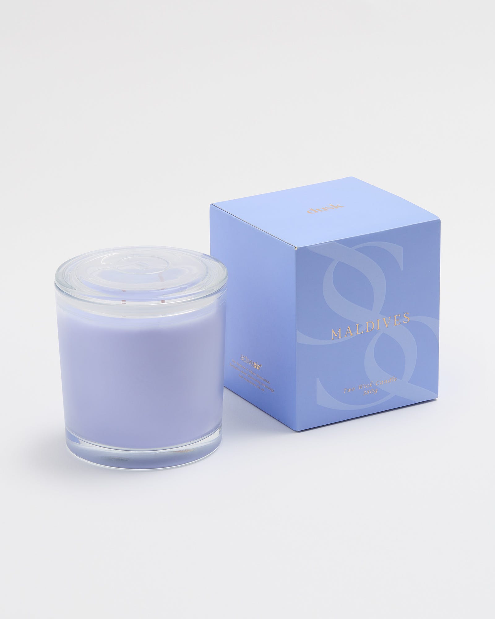 Violet & Golden Orchid Maldives 2 Wick Scented Candle