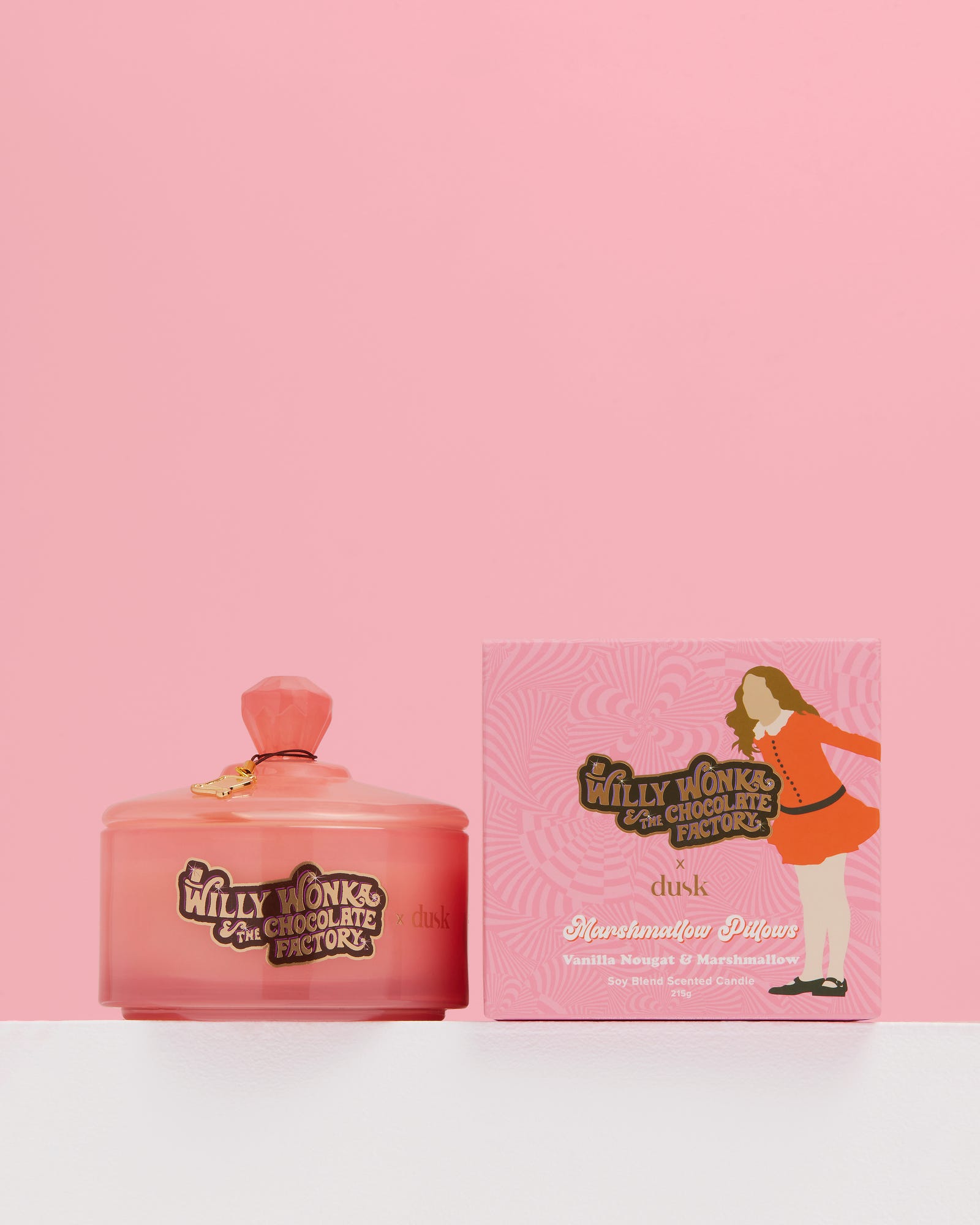 Marshmallow Pillows Soy Blend Scented Candle 215g