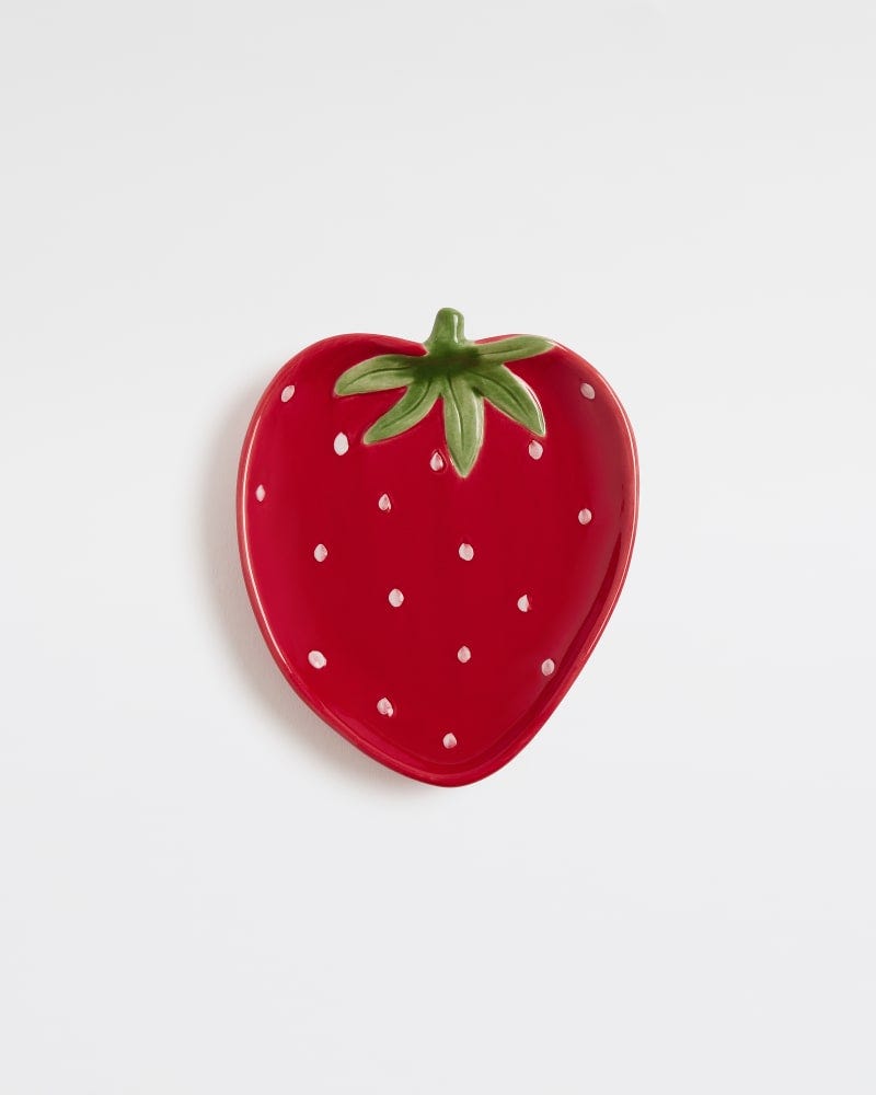 Strawberry Ceramic Side Plate