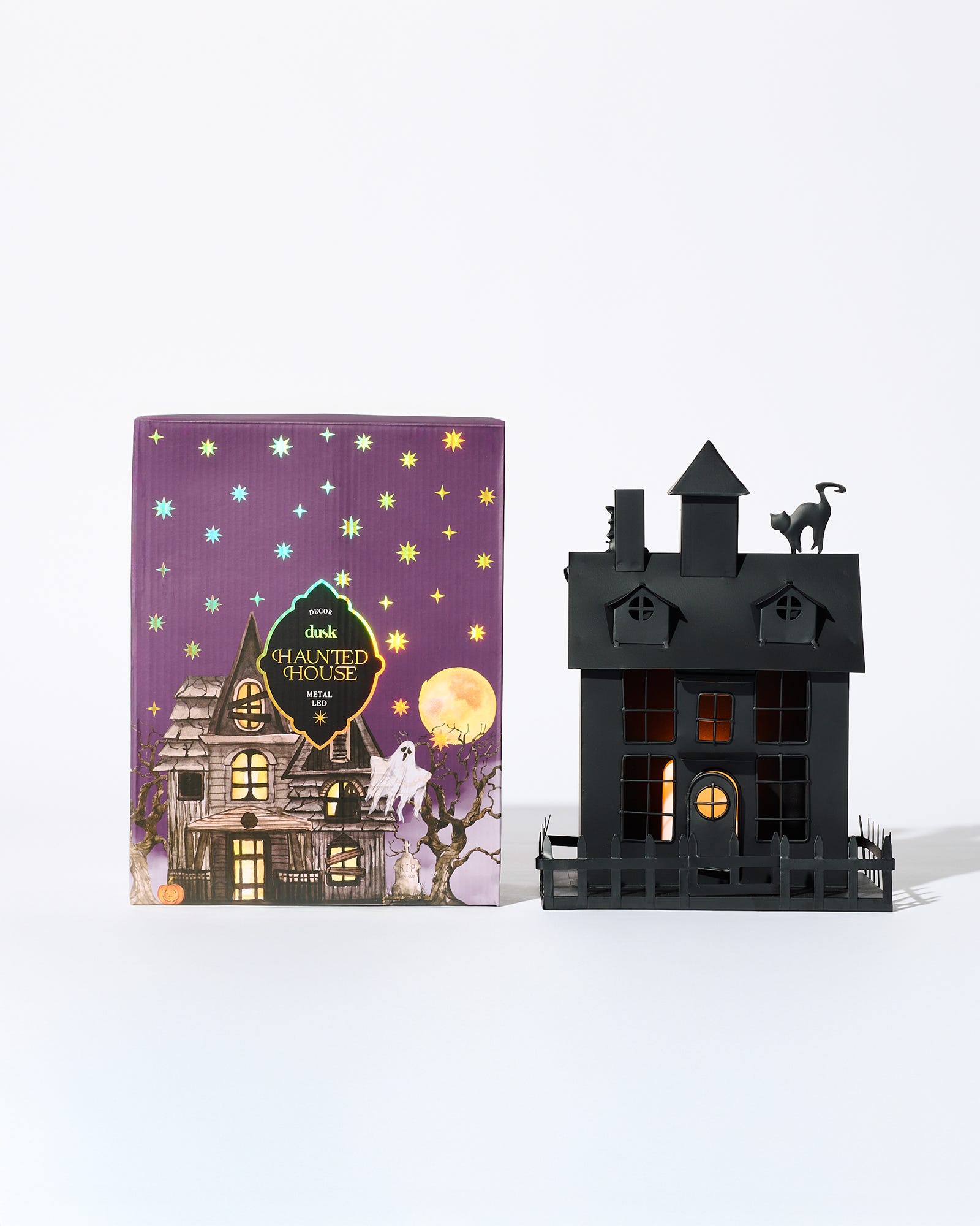 Forever Haunted House Metal LED