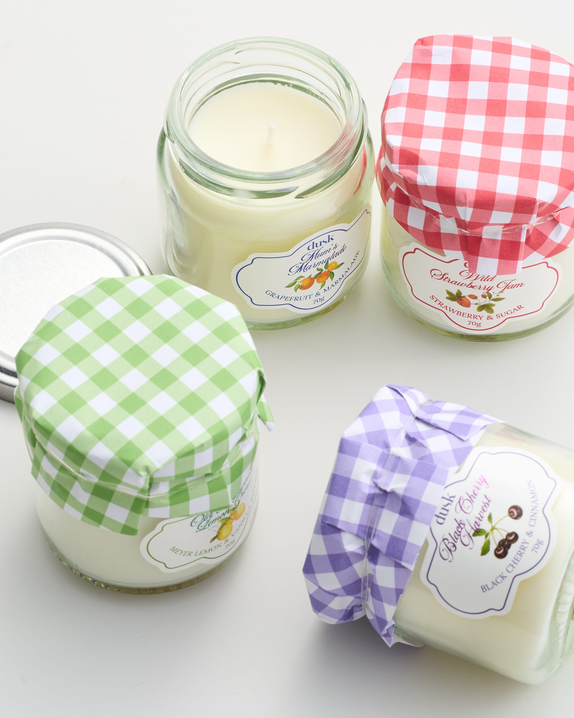 Wild Jams Discovery Jar Candle Set 70g 4PK