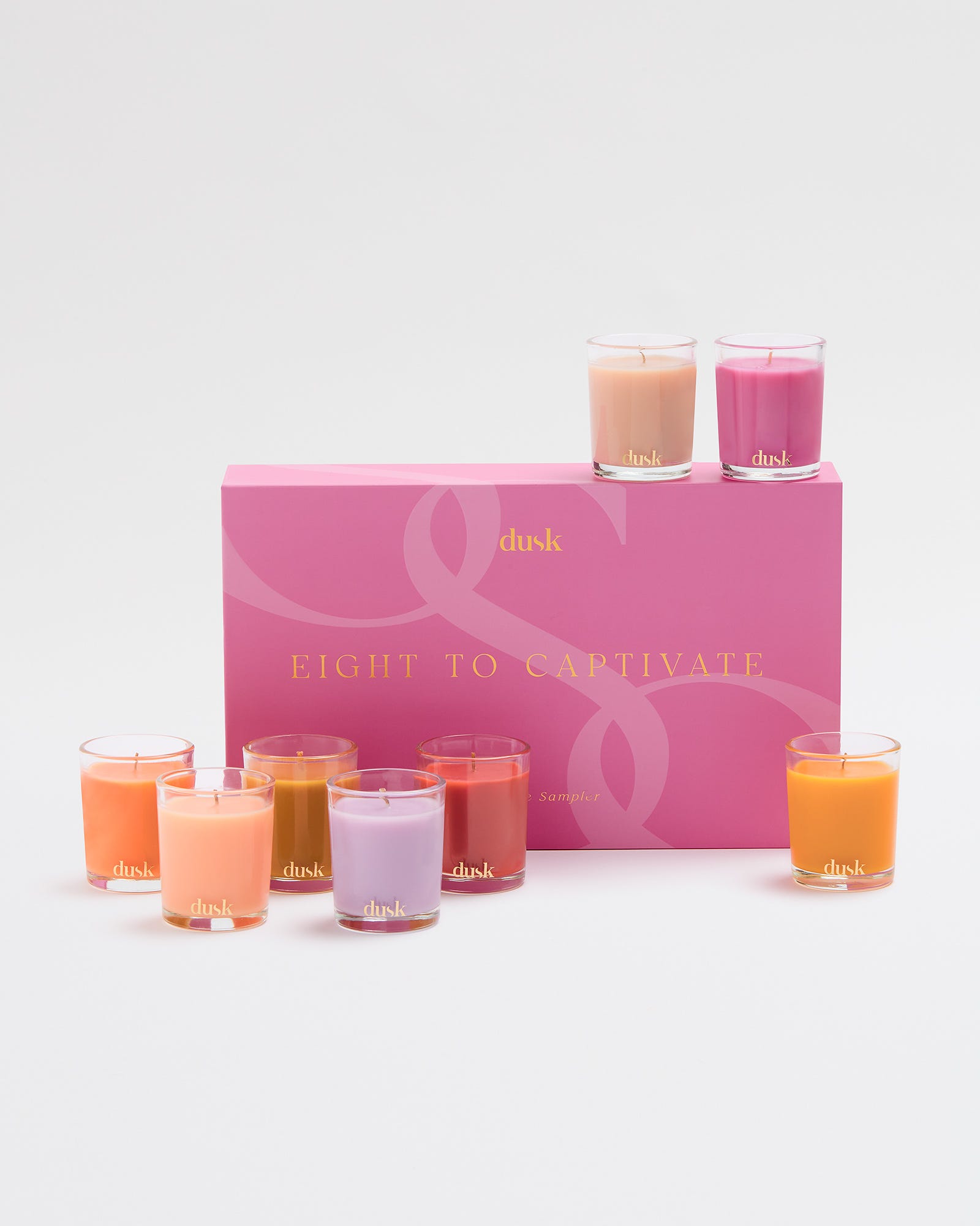 Eight to Captivate Signature Sampler Scented Candles (8 pack)