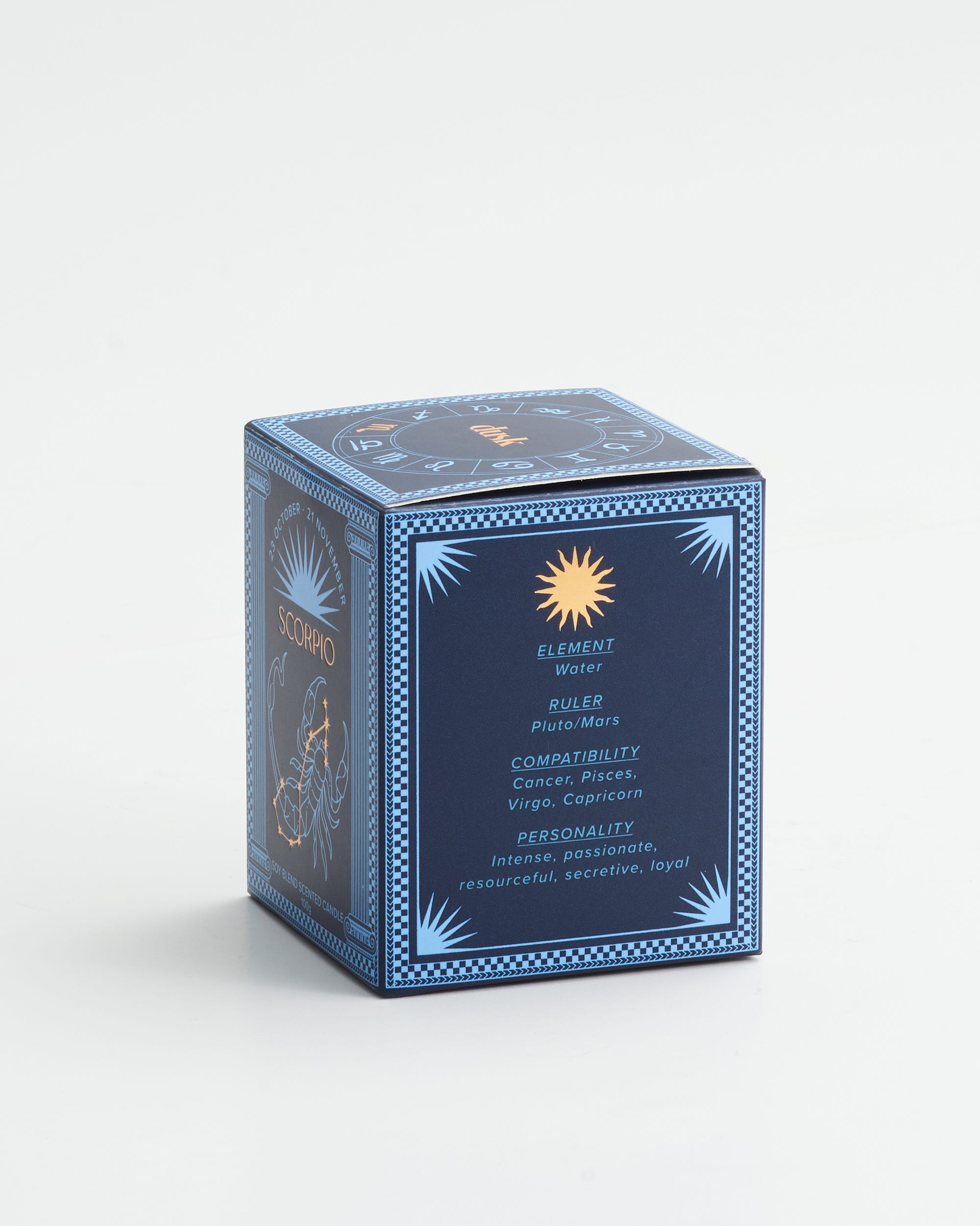 Scorpio Soy Blend Scented Candle 100g