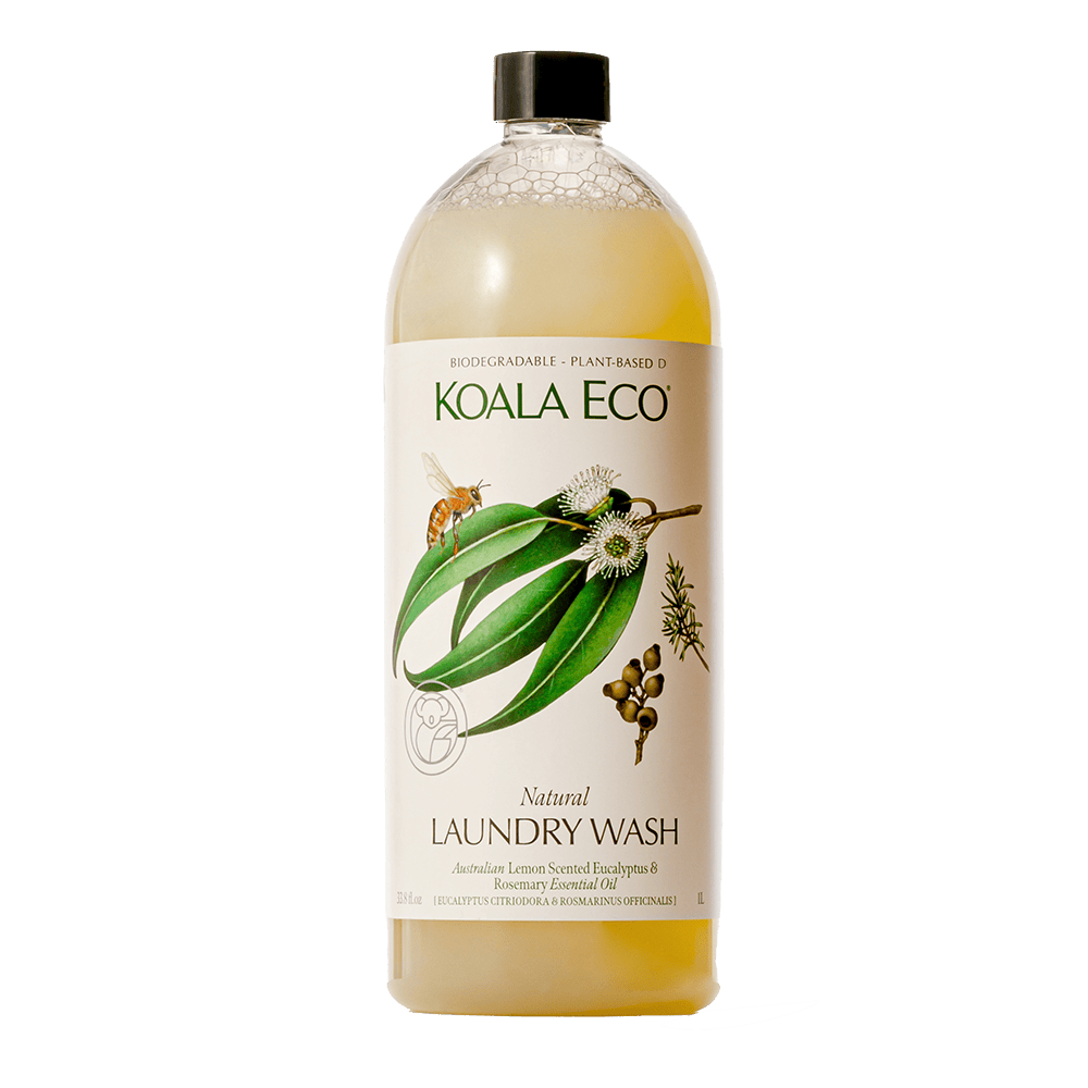 Koala Eco - Lemon Scented Eucalyptus & Rosemary Laundry Liquid - 1 Litre