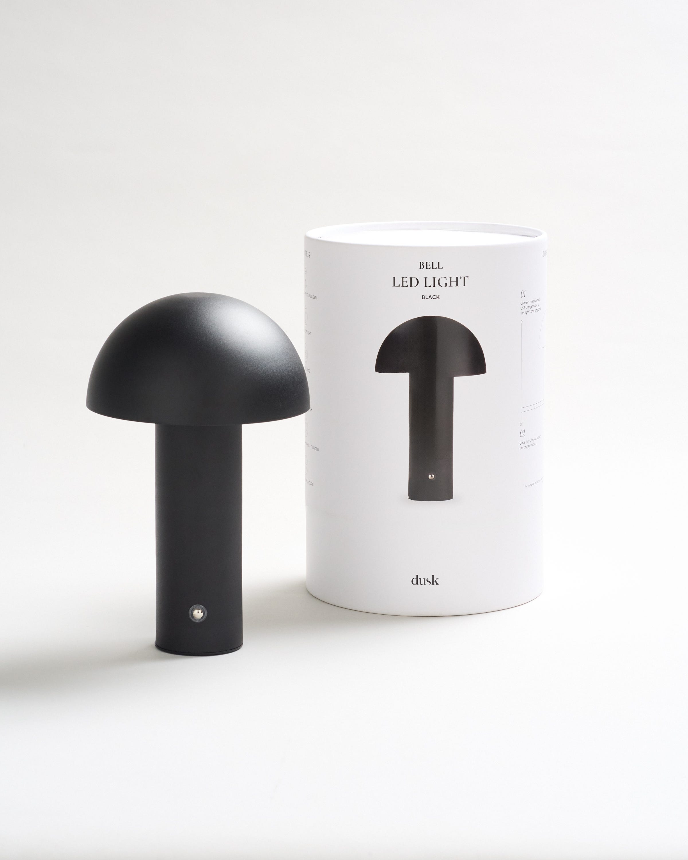 Bell LED Light Black