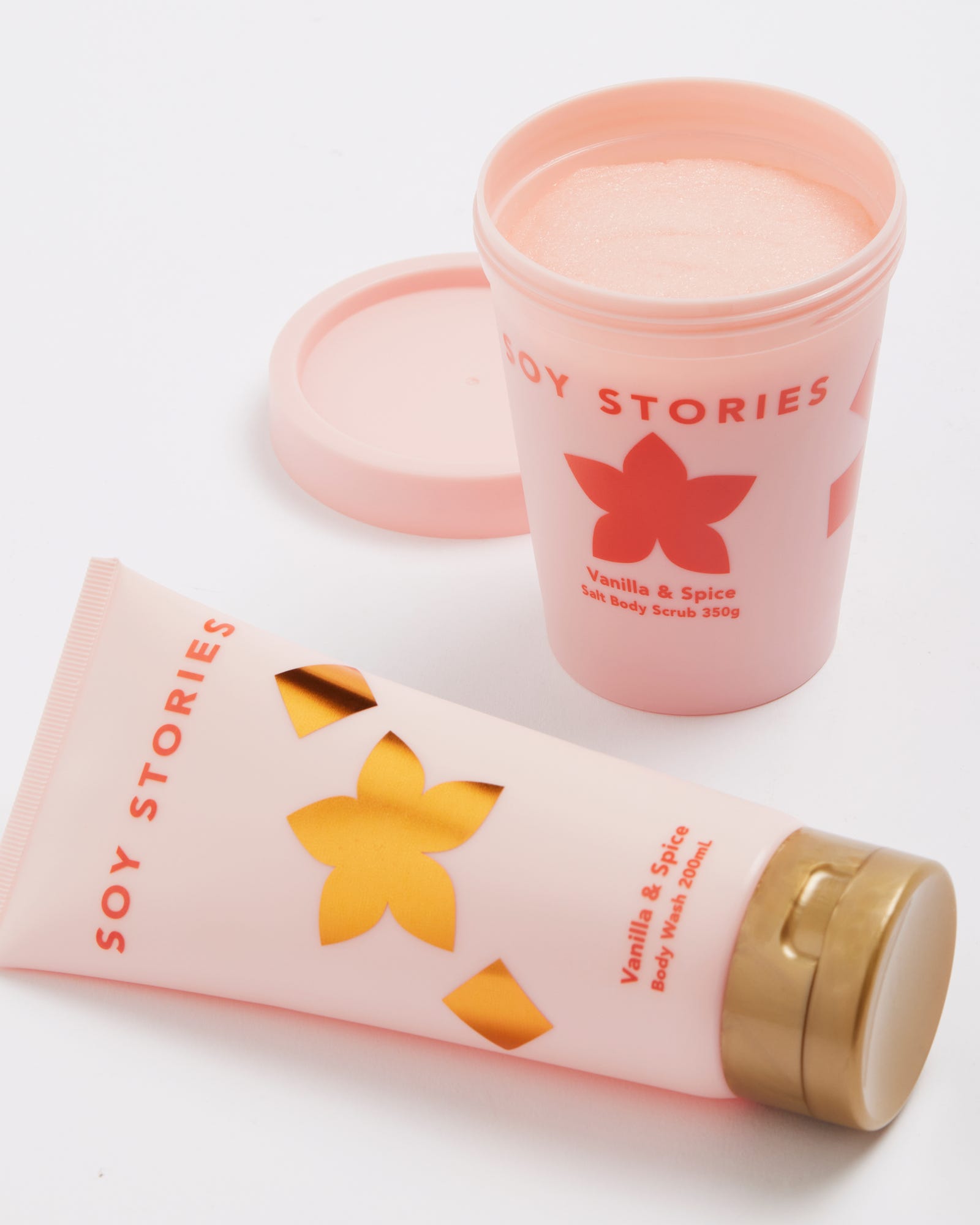 Vanilla Spice Bath Gift Set Soy Stories