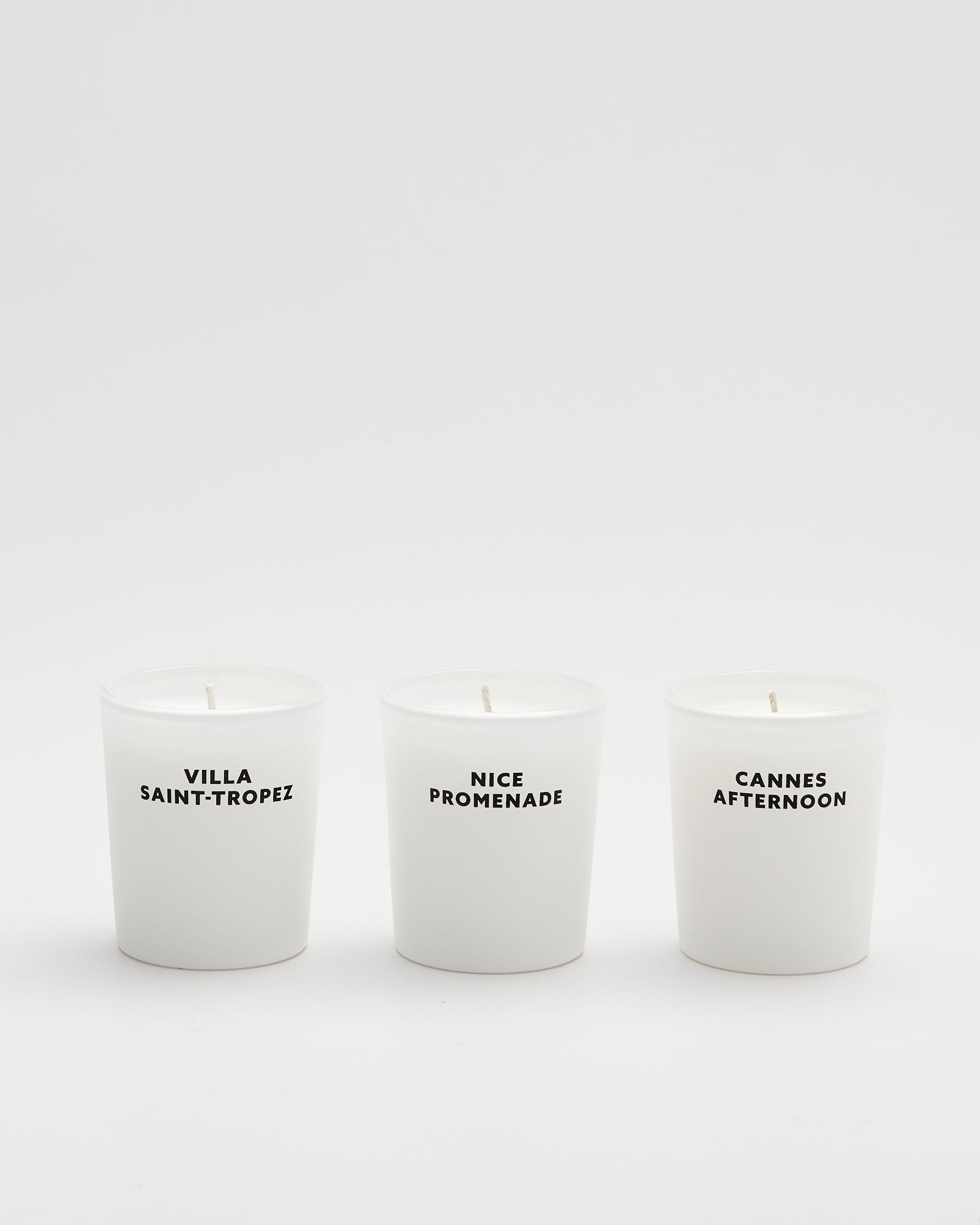 French Riviera Discovery Set Candles Trio 70g