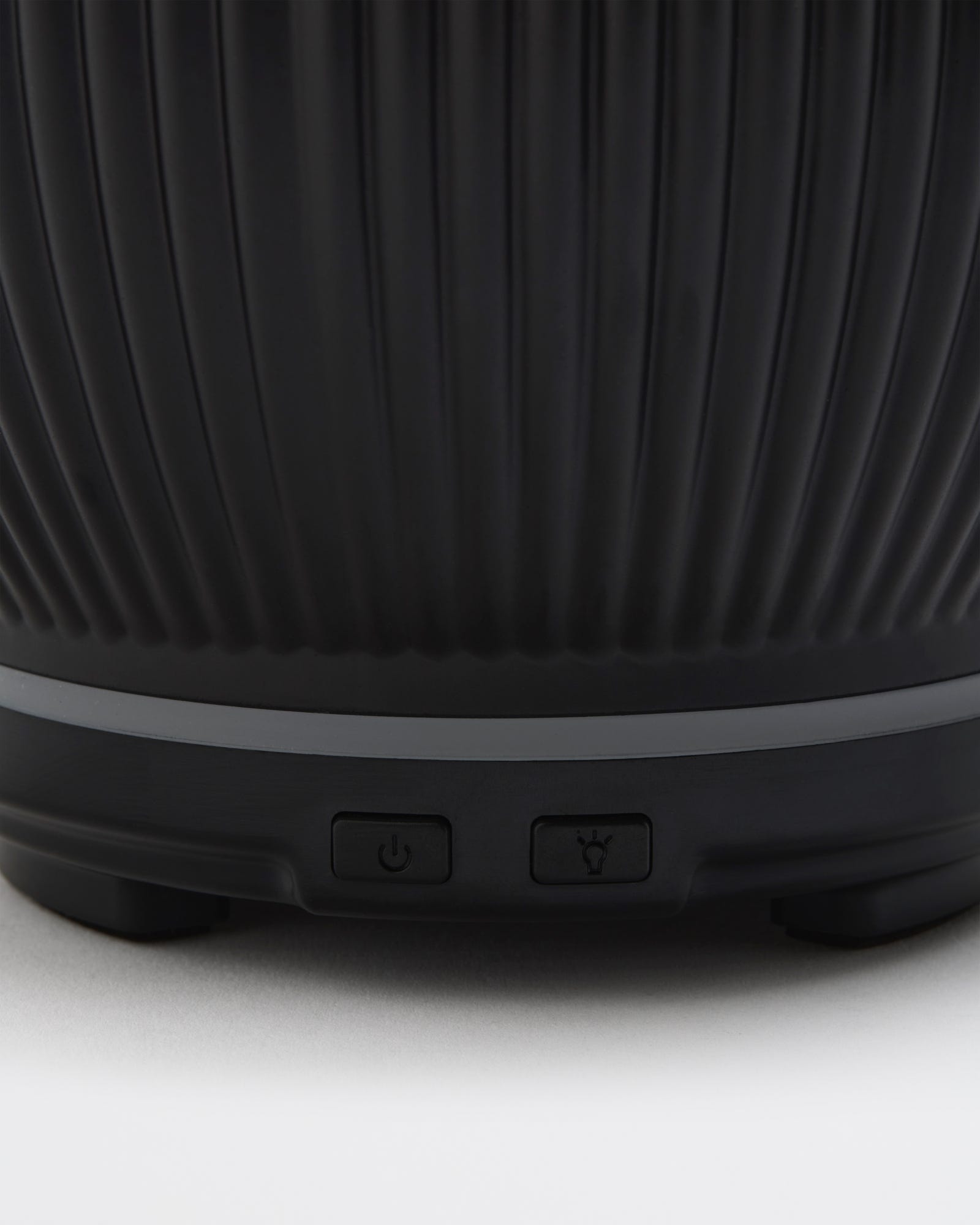 Nelly Frosted Black Glass Diffuser