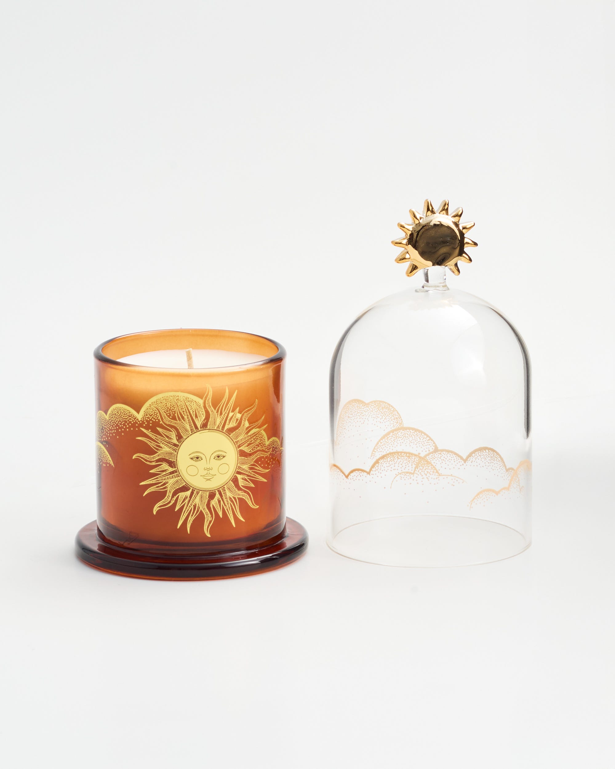 Sun Soy Blend Scented Candle with Cloche 165g