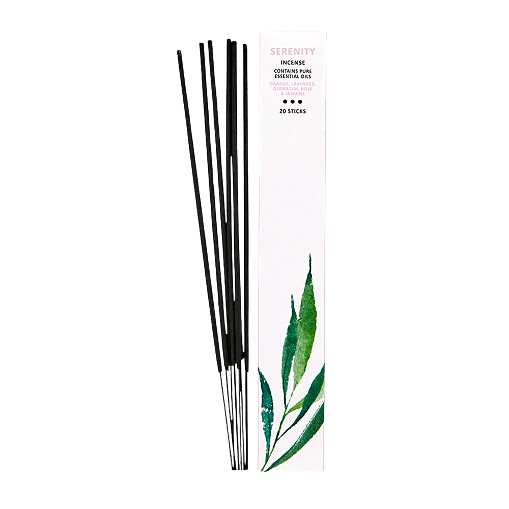 Serenity Essential Oil Incense Sticks 20pk