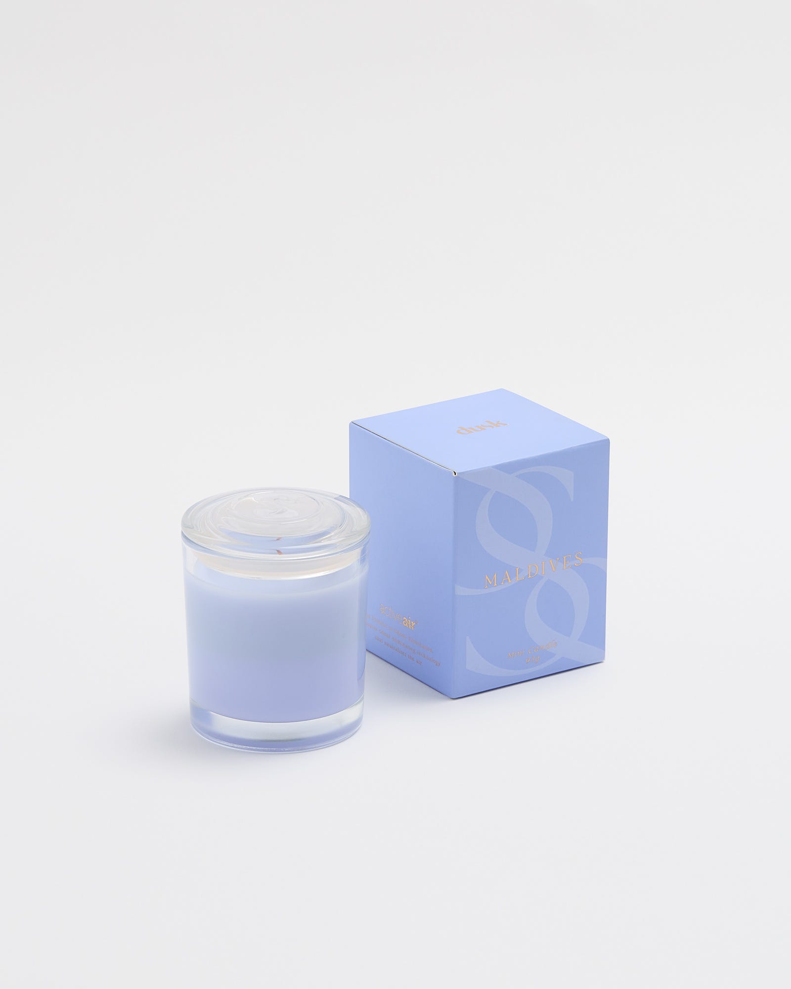 Violet & Golden Orchid Maldives Mini Scented Candle