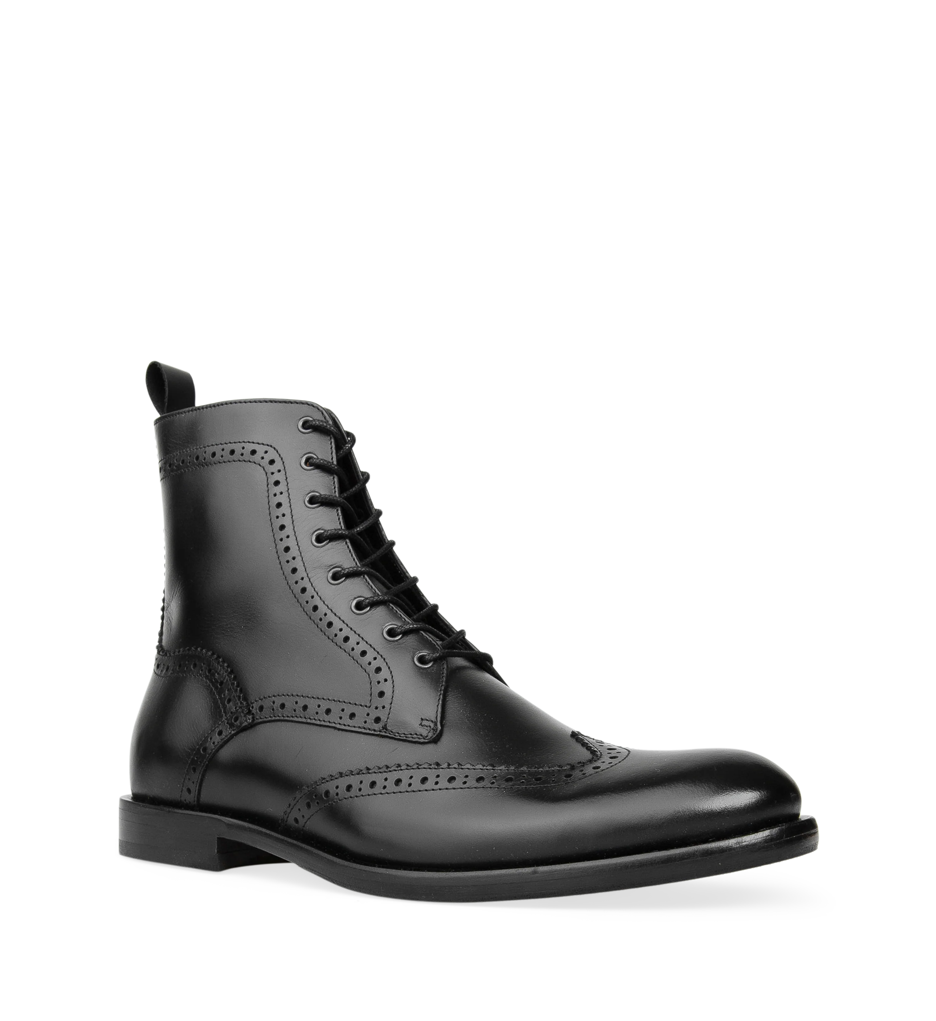 Manganese 2 Black Leather Boots