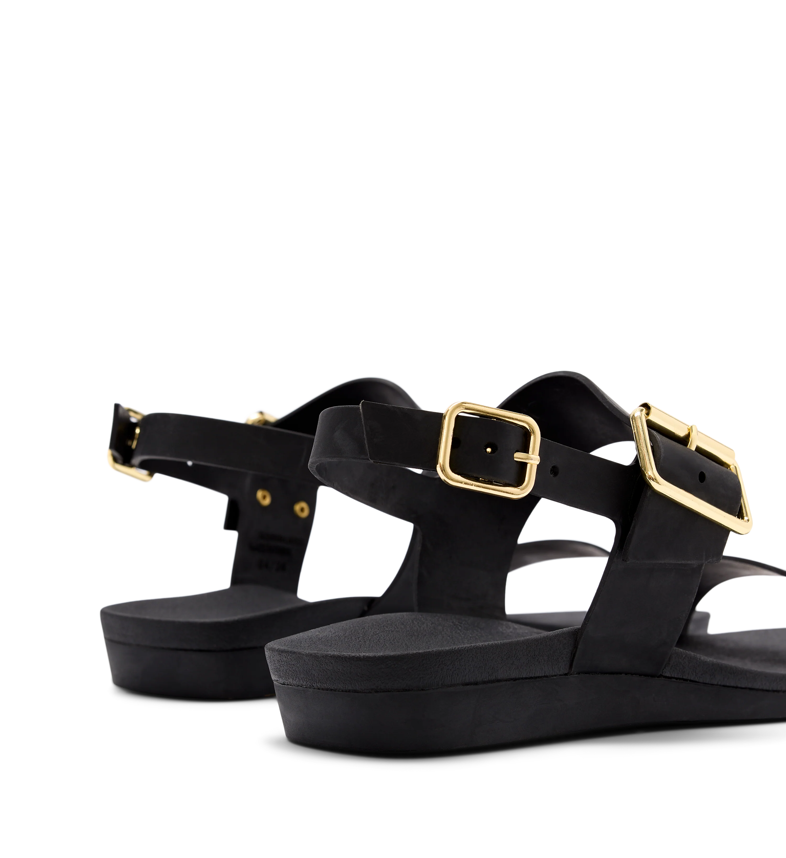 Sanderlings Midnight Rubber Flat Sandals