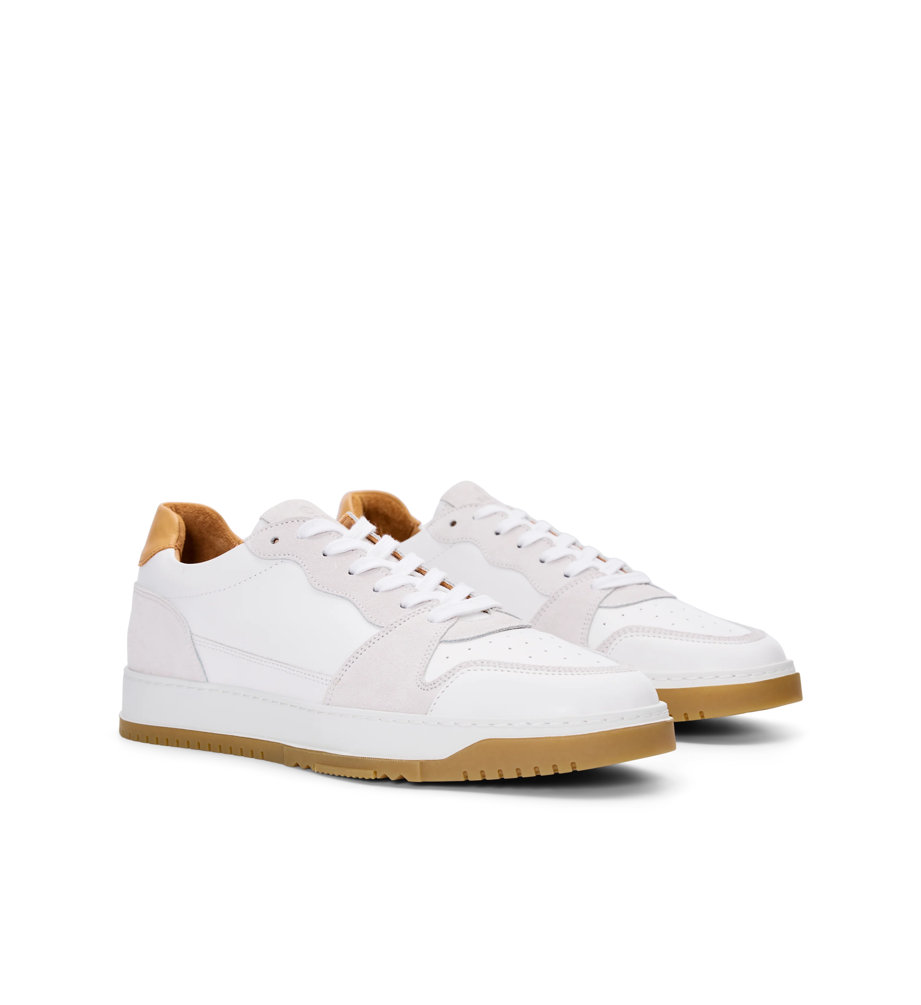 Mercury White Leather Sneakers
