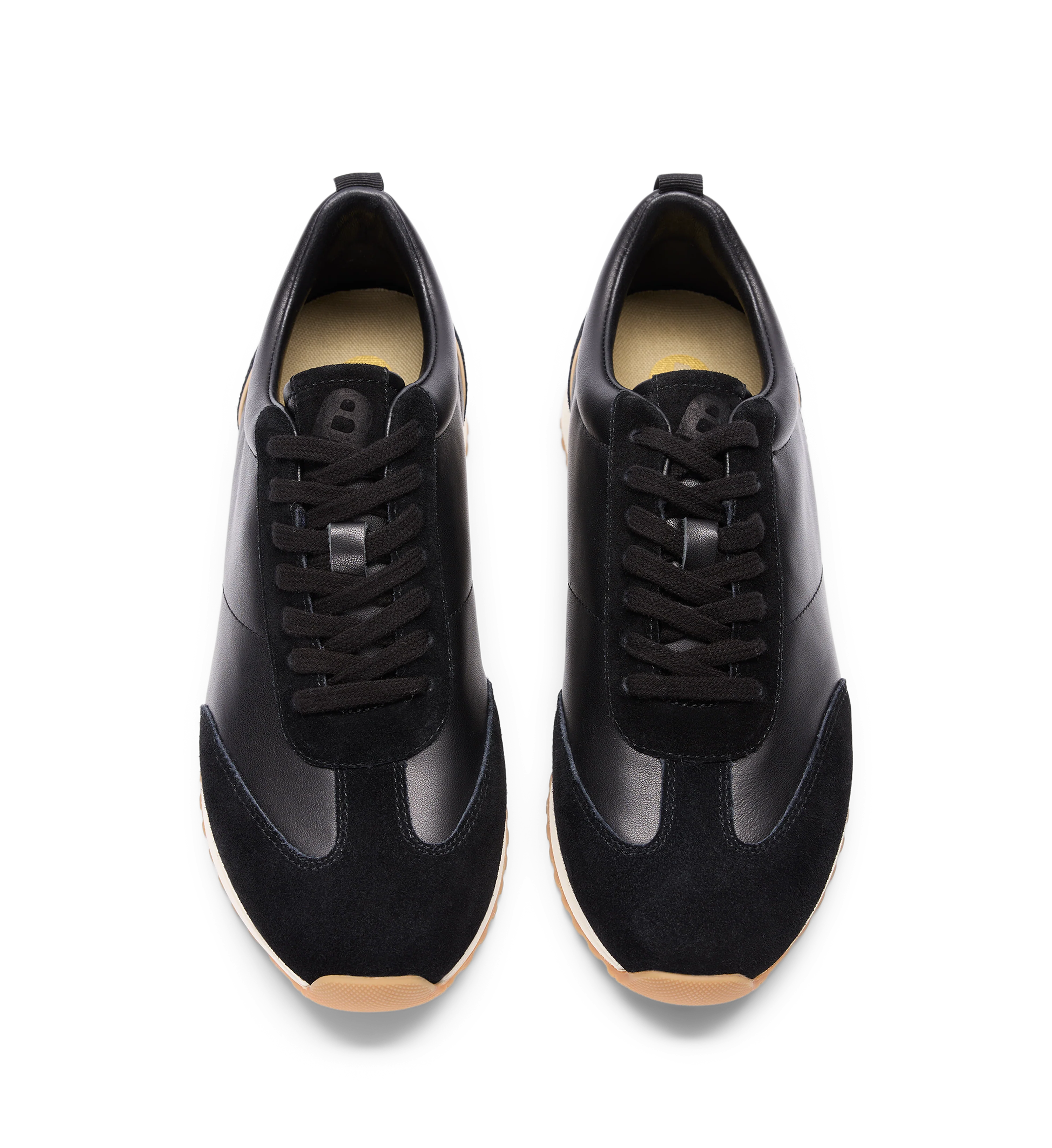 Saker 2 Black Leather Sneakers