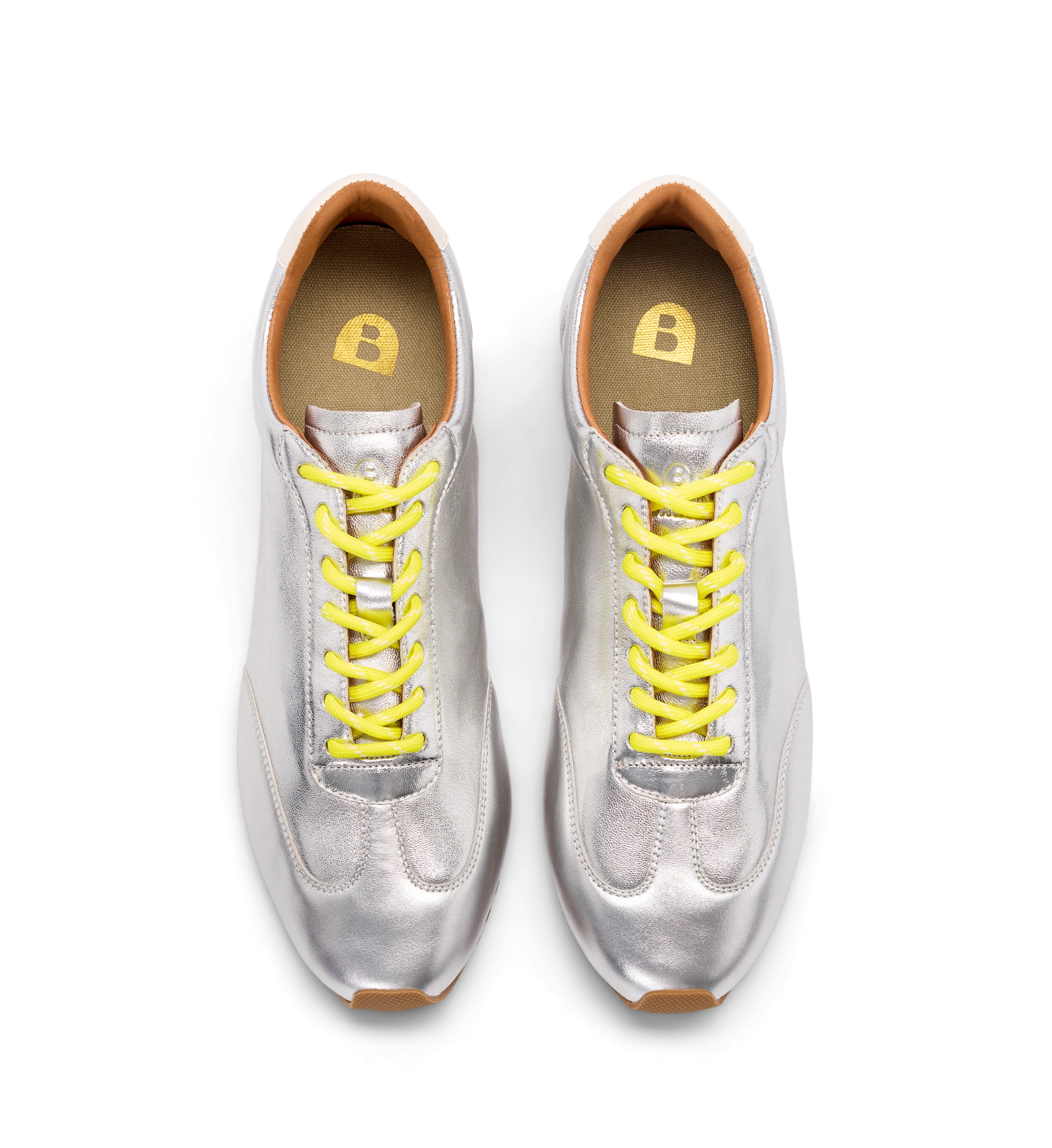 Gavia Silver leather Sneakers