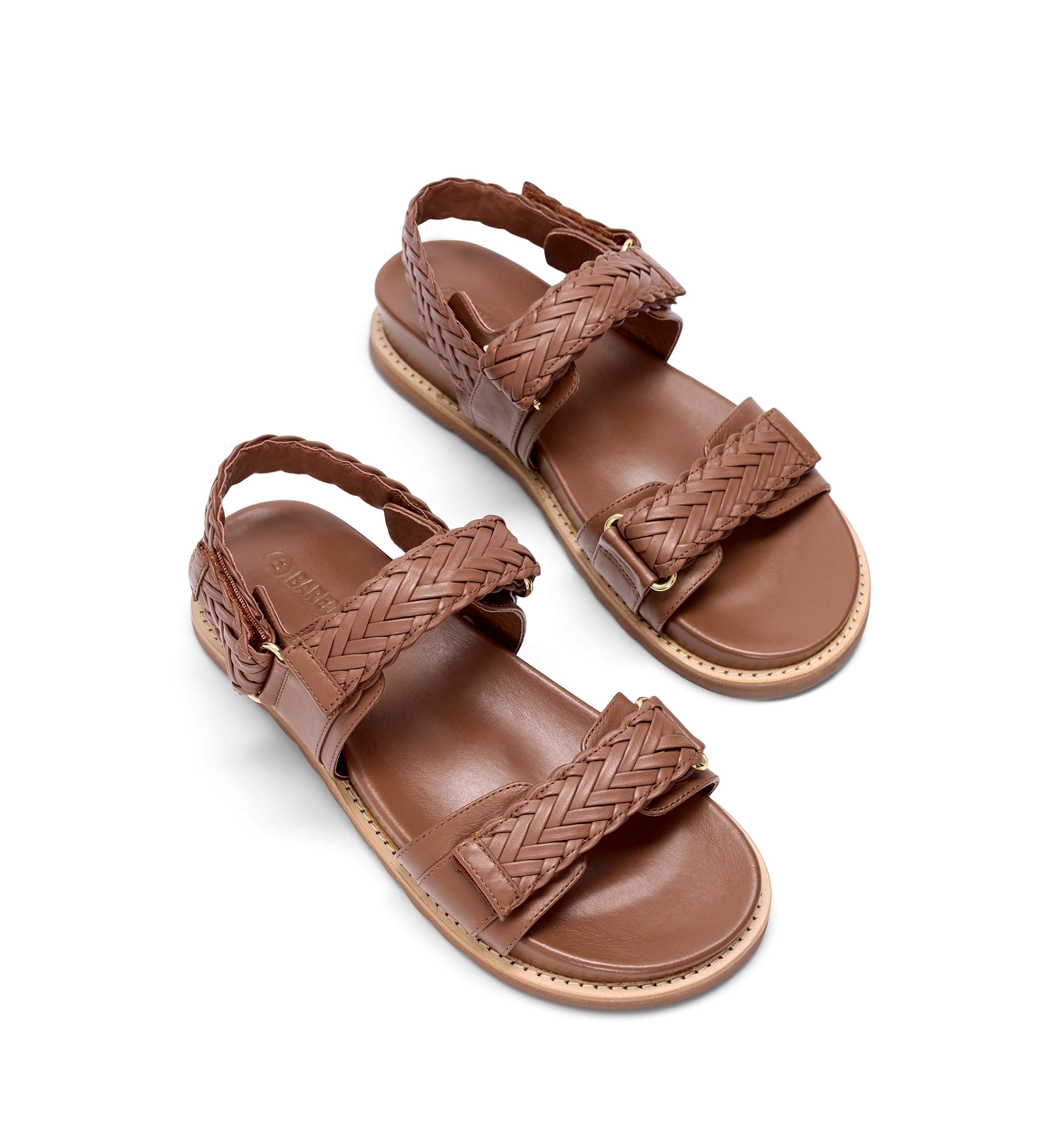 Cygnet Tan Leather Chunky Sandals