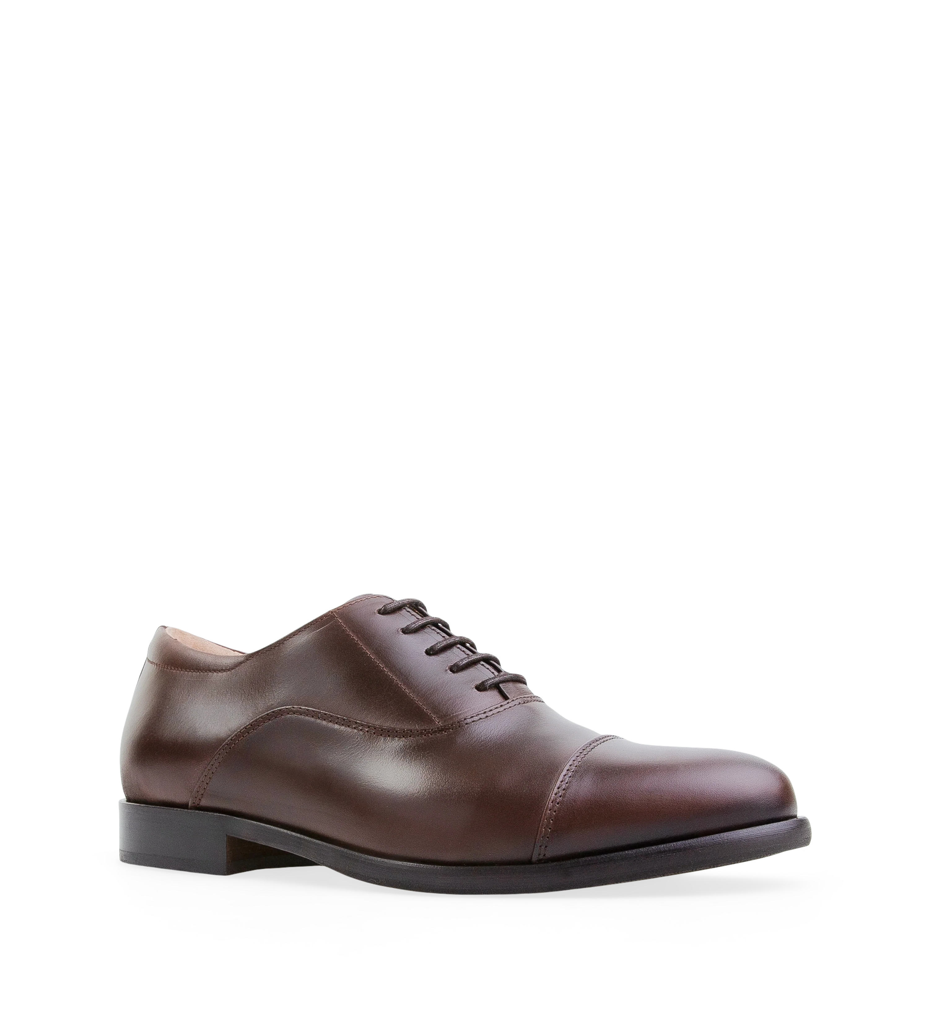 Francium Chocolate Leather Lace Up Dress Shoes
