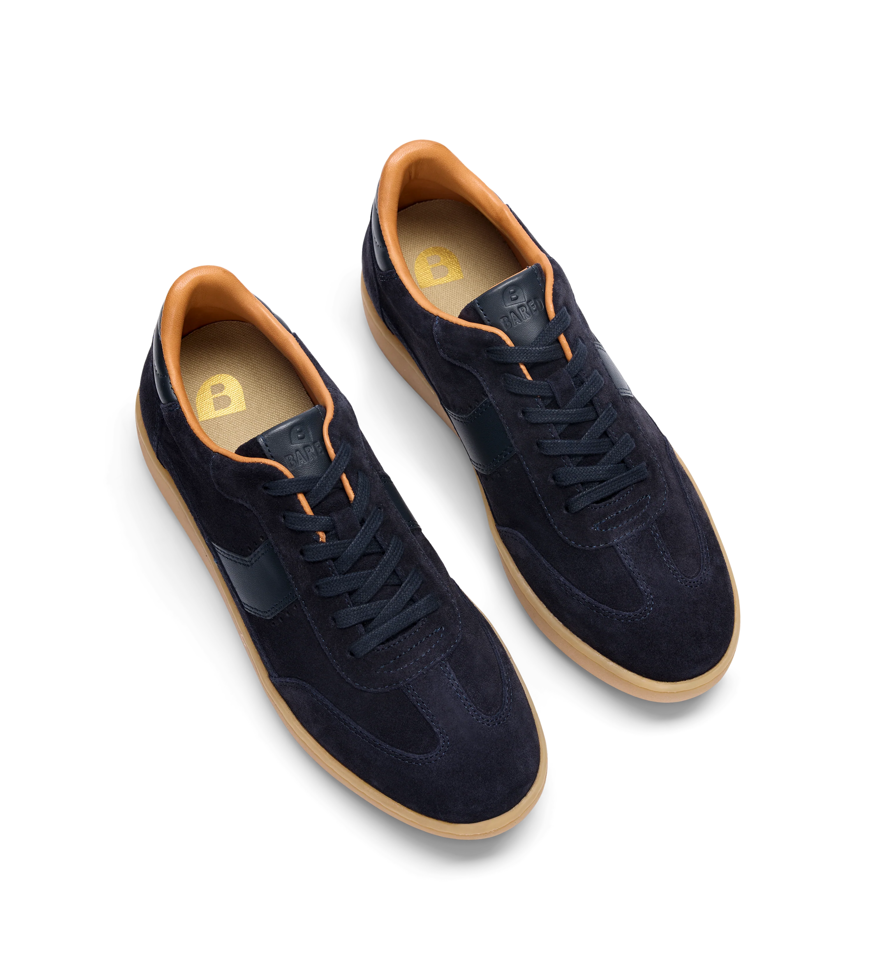 Amakihi Navy Suede & Leather Sneakers