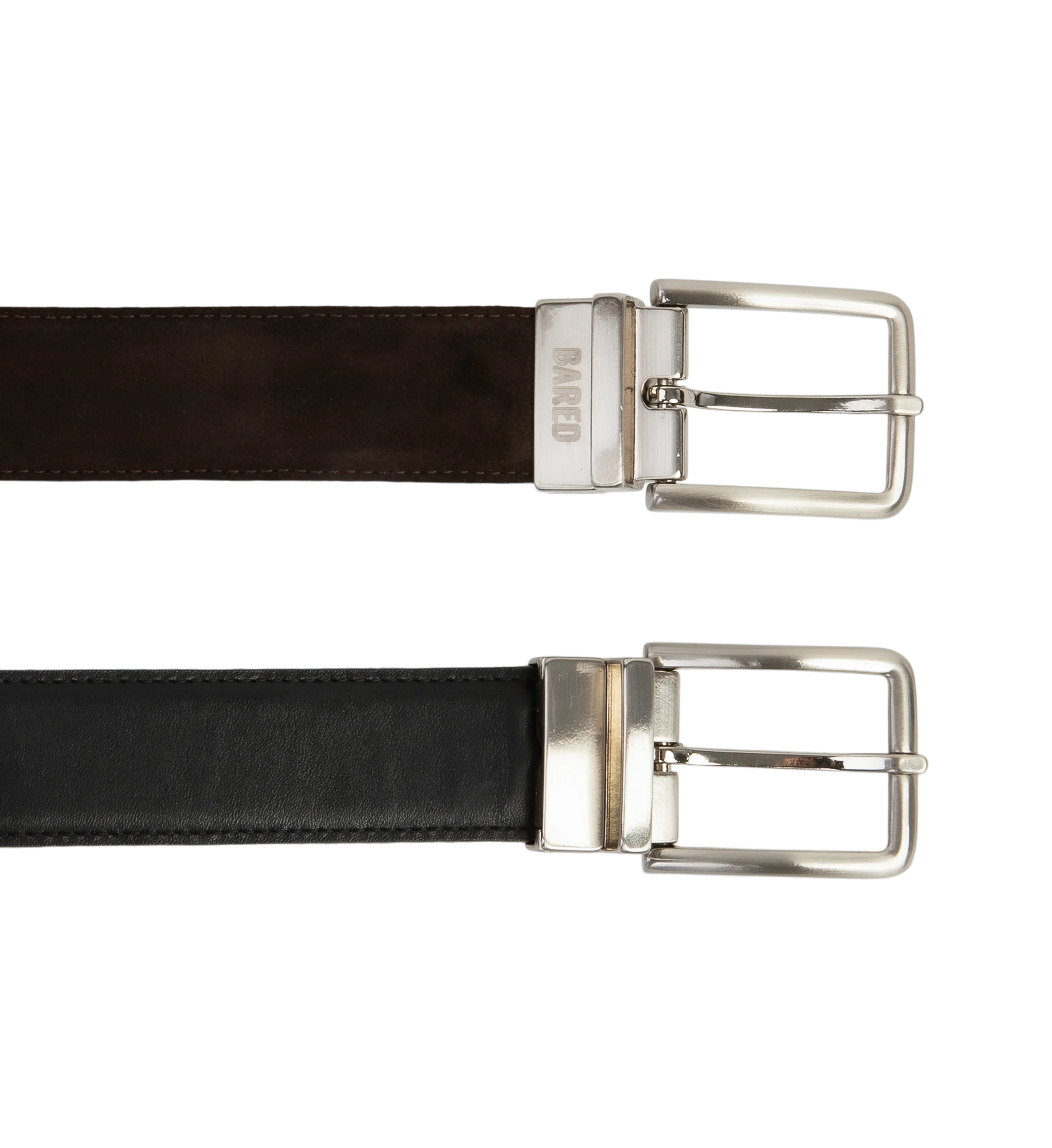 Reversible Belt Black & Chocolate Leather