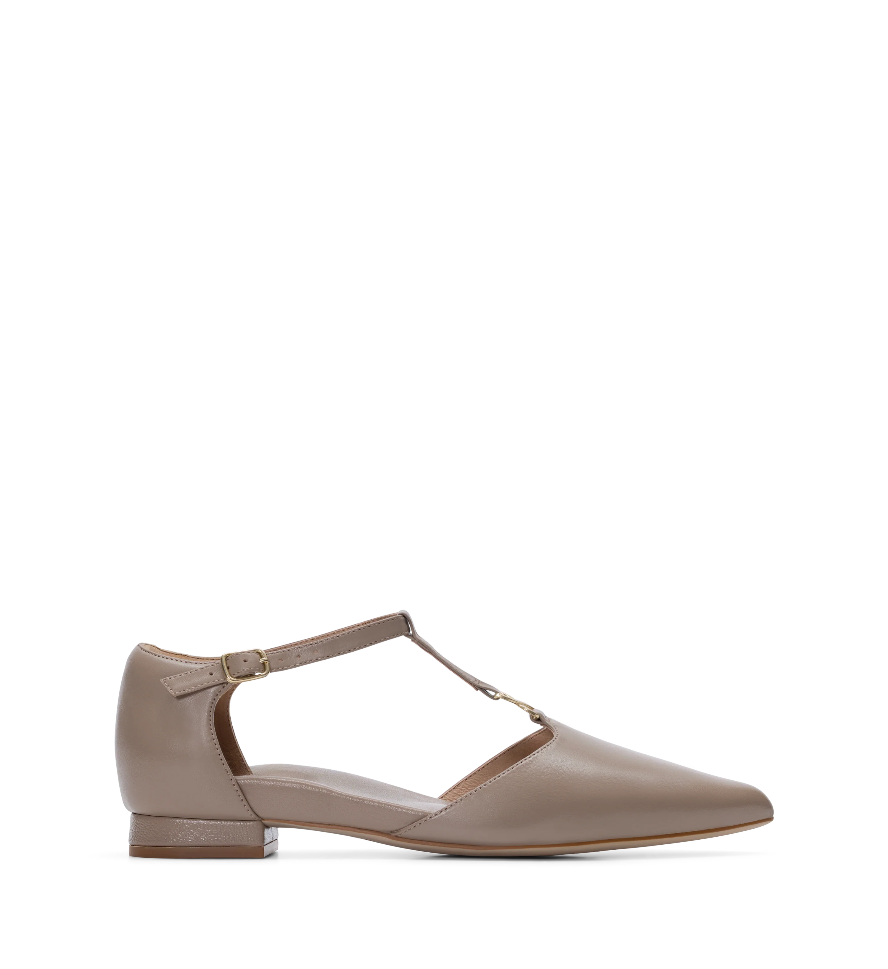 Avocet Donkey Leather & Hardware Flats