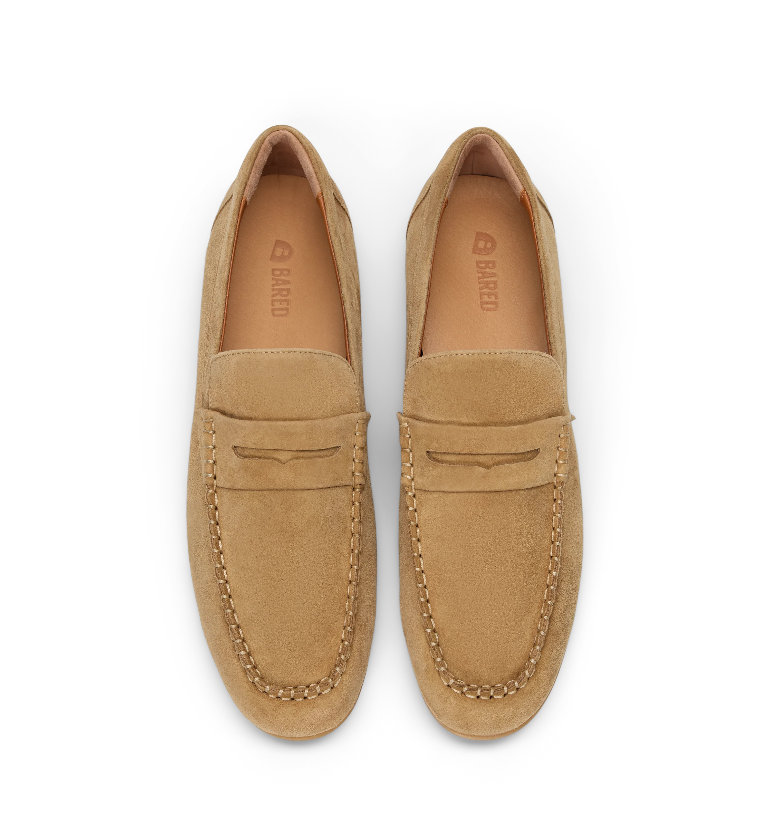 Hobby Sand Suede Loafers
